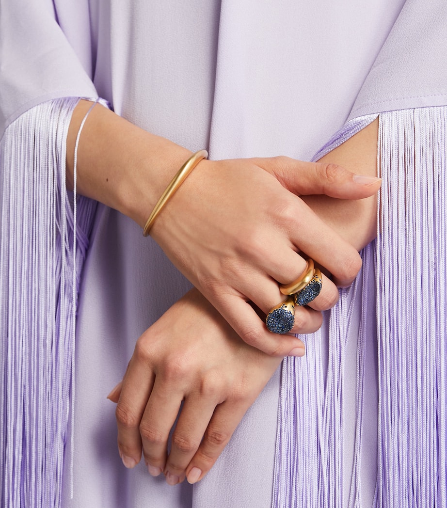 Yellow Gold and Sapphire Malak Bonbon Ring YELLOW GOLD Image 5