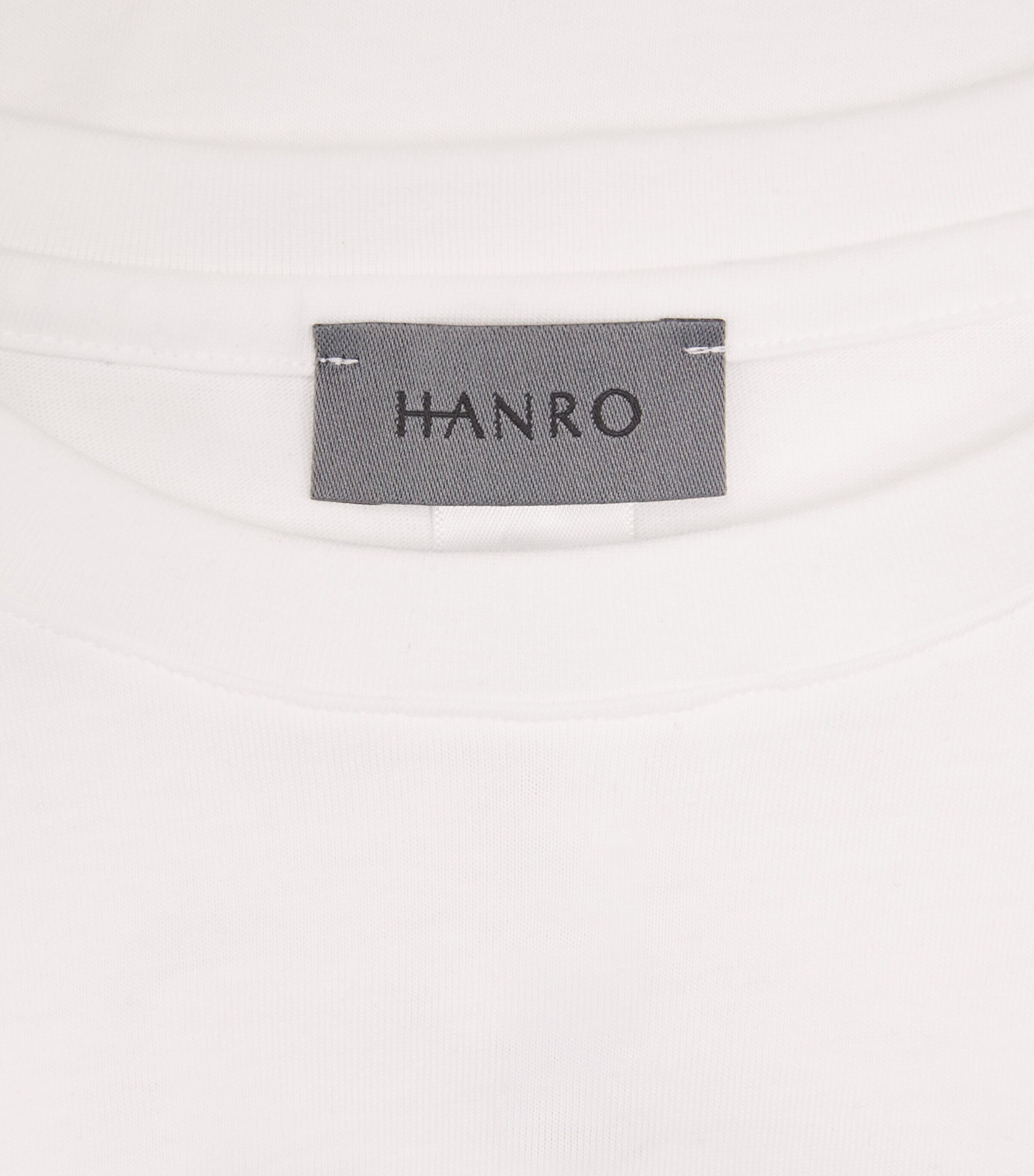 Cotton Living Crew-Neck T-Shirt 0101 WHITE Image 6