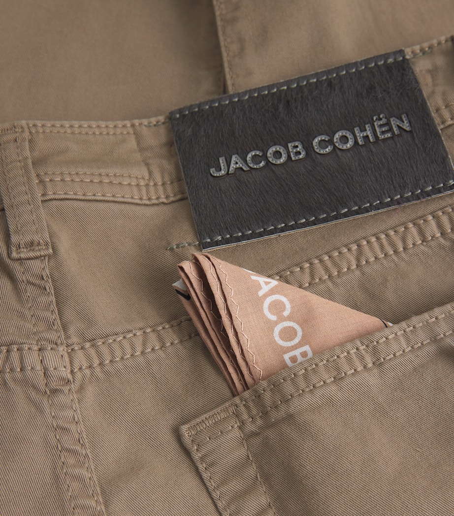 Stretch-Cotton Nick Slim Chinos D37-GREY Image 5