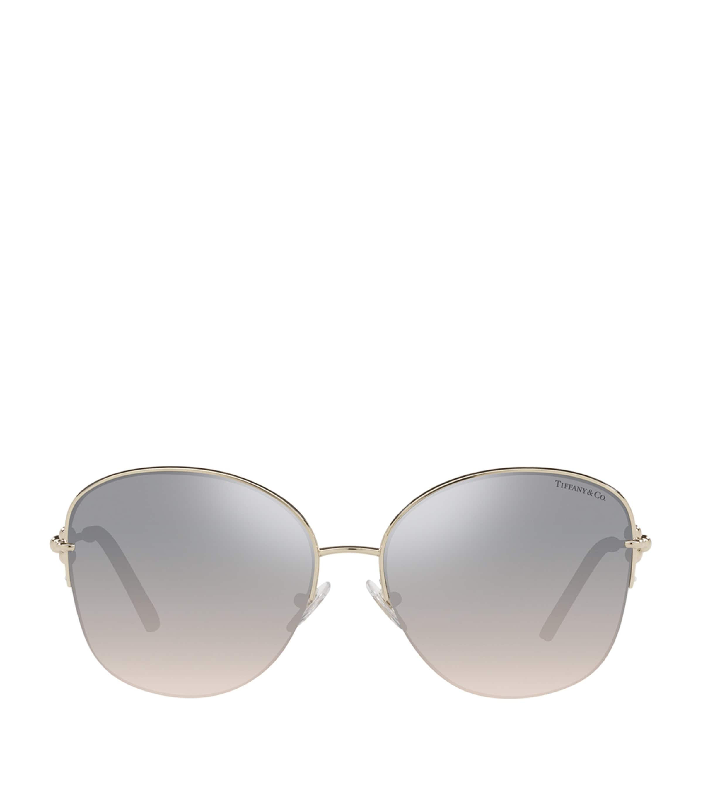 Tiffany & Co Pillow Sunglasses In Gold