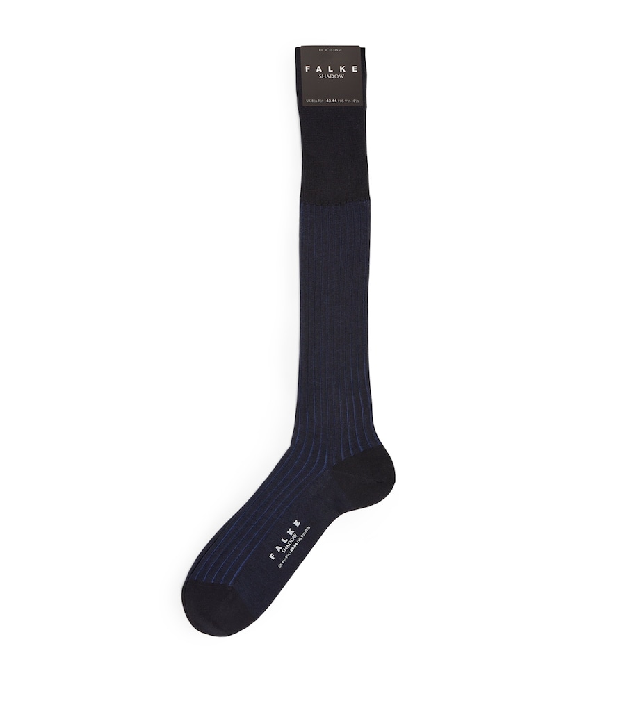 Striped Shadow Socks NAVY Image 1