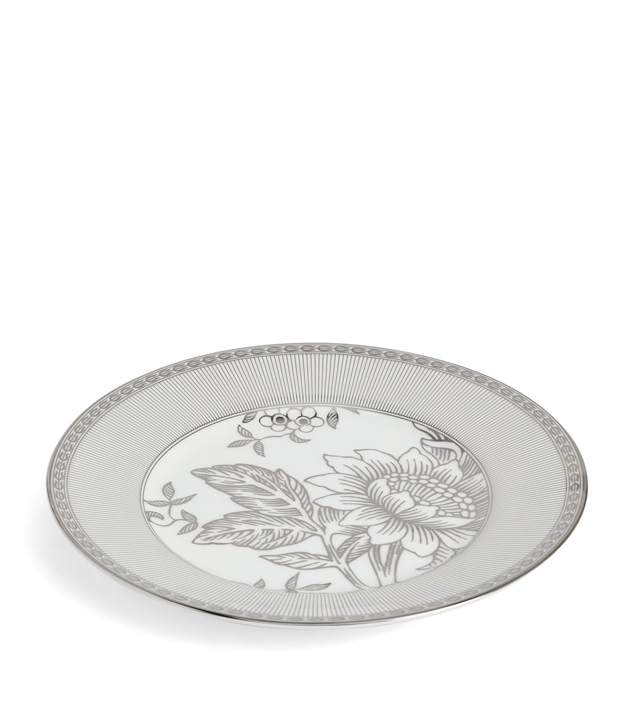 Bone China Silver Tonquin Plate (20cm) SILVER Image 3