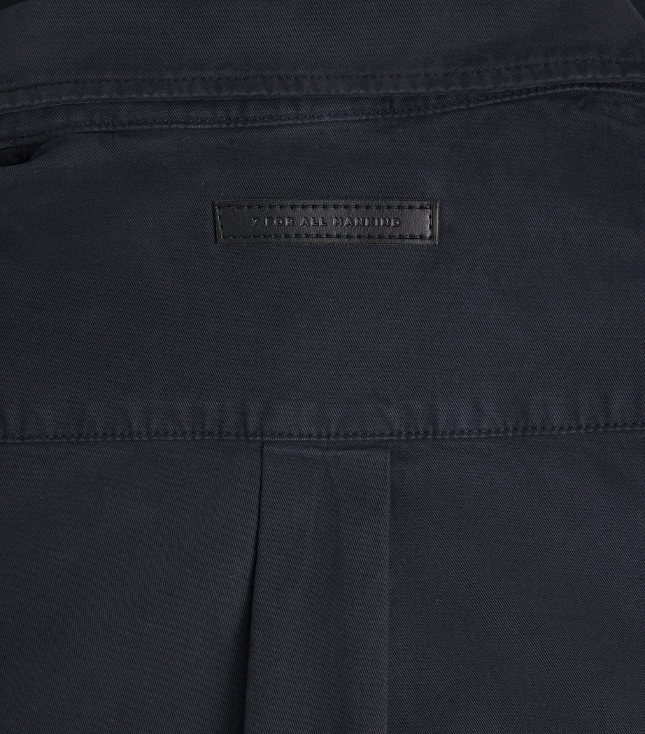 Stretch-Cotton Shirt U71NQ TWILL VULCAN Image 5