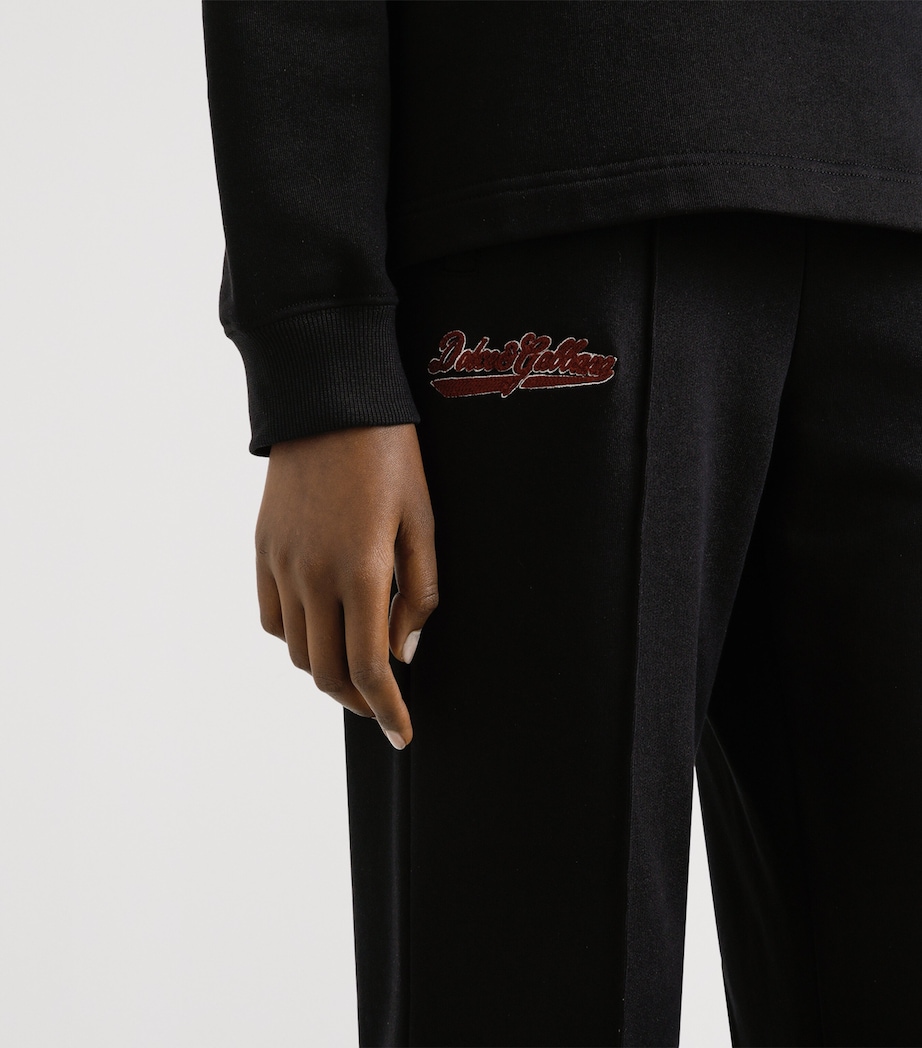 Cotton Logo Sweatpants FANTASY Image 5