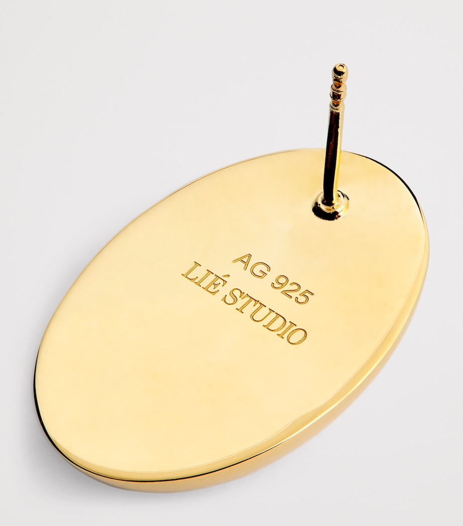 LIÉ STUDIO Gold-Plated The Camille Earrings Gold Image 6