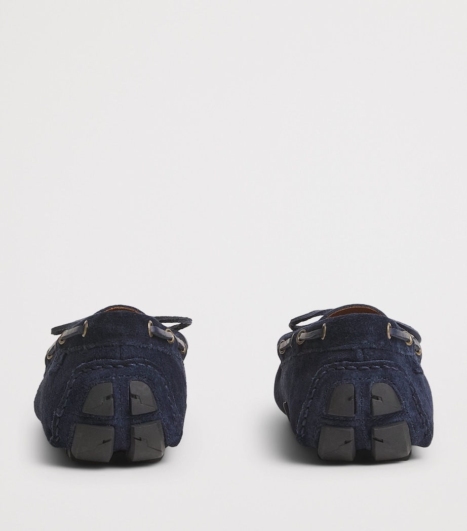 Polo Ralph Lauren Suede Tasselled Anders Loafers Hunter Navy Image 5