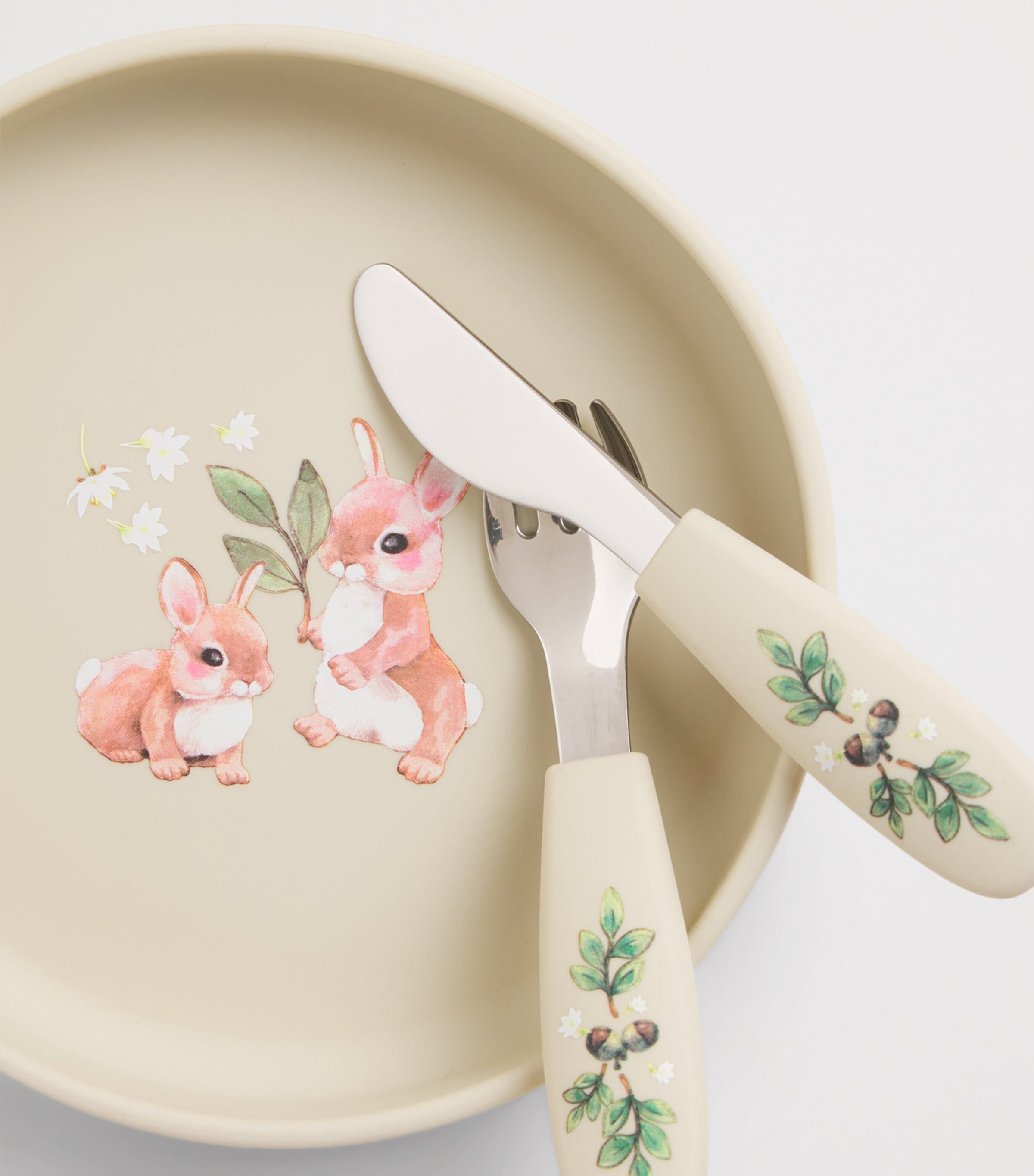 Elodie Silicone Bunny Darling Plate Set | Harrods UK