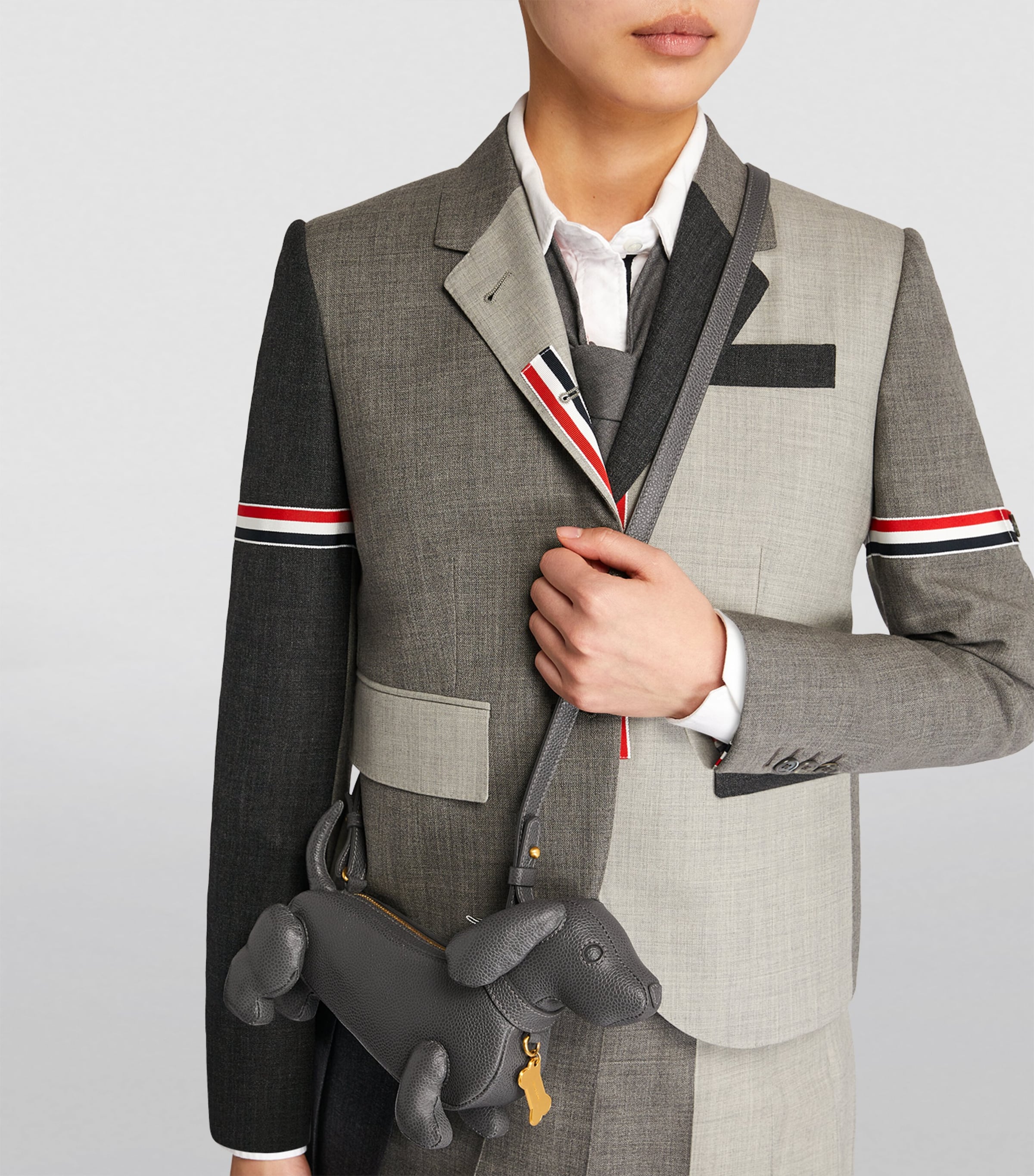 Thom Browne Mini Hector Cross-Body Bag | Harrods UK
