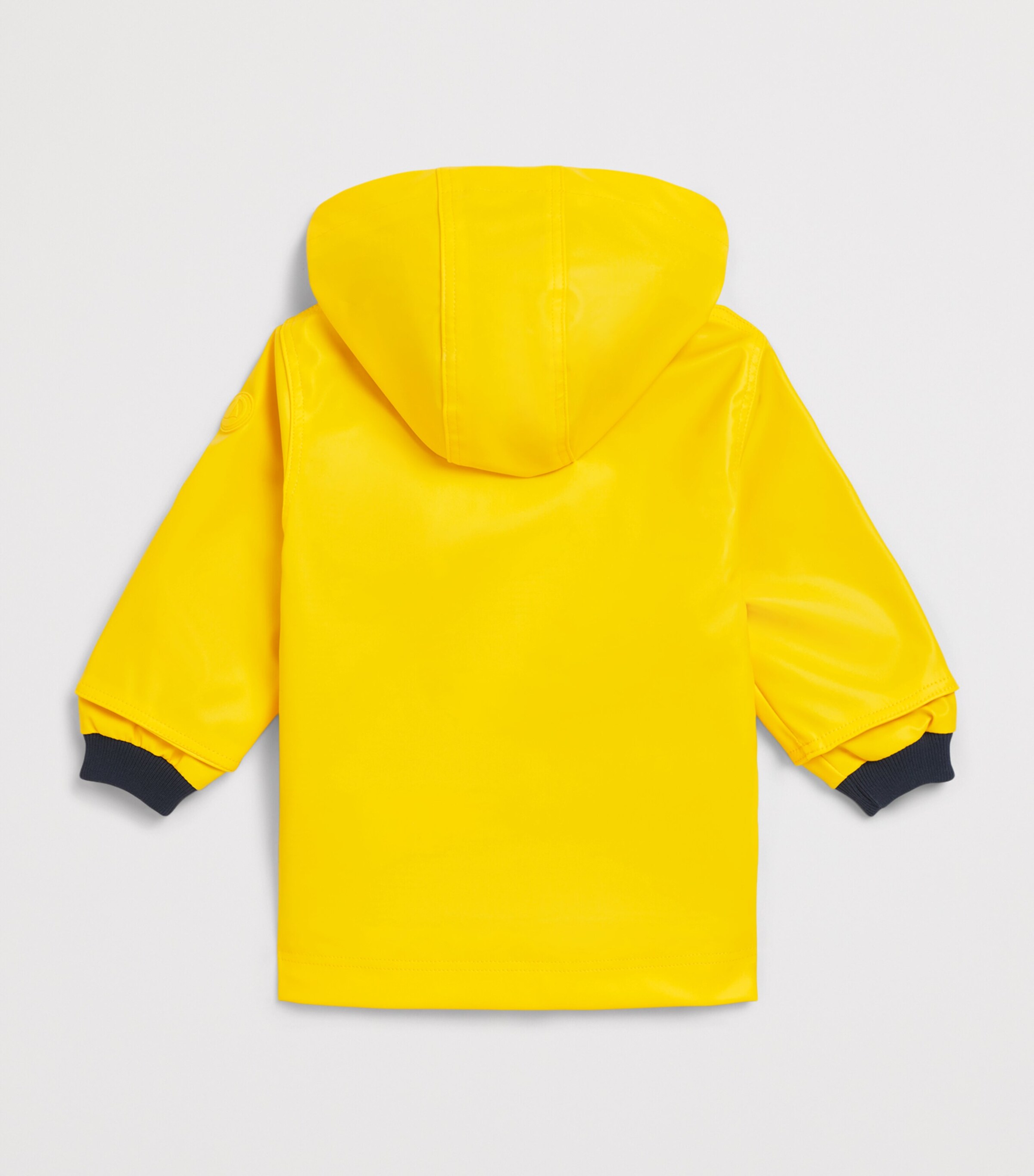 Petit Bateau Hooded Raincoat (6-24 Months) Jaune Image 2