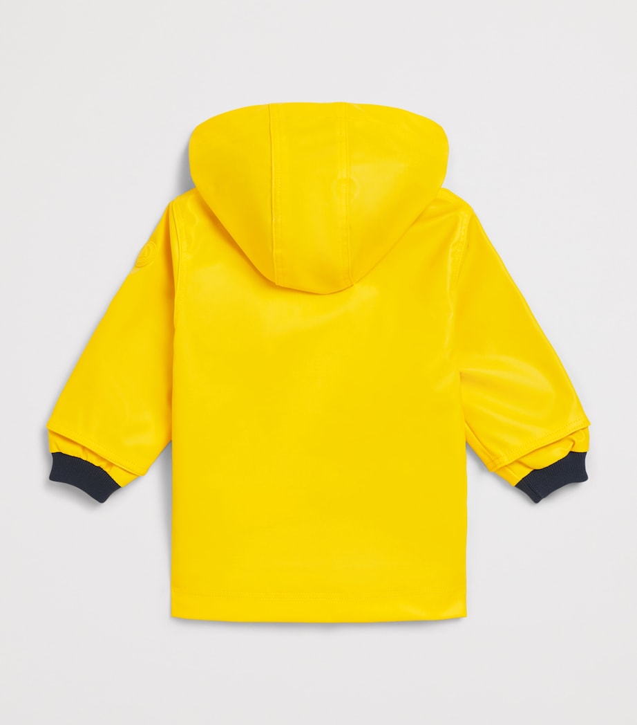 Petit Bateau Hooded Raincoat (6-24 Months) Jaune Image 2