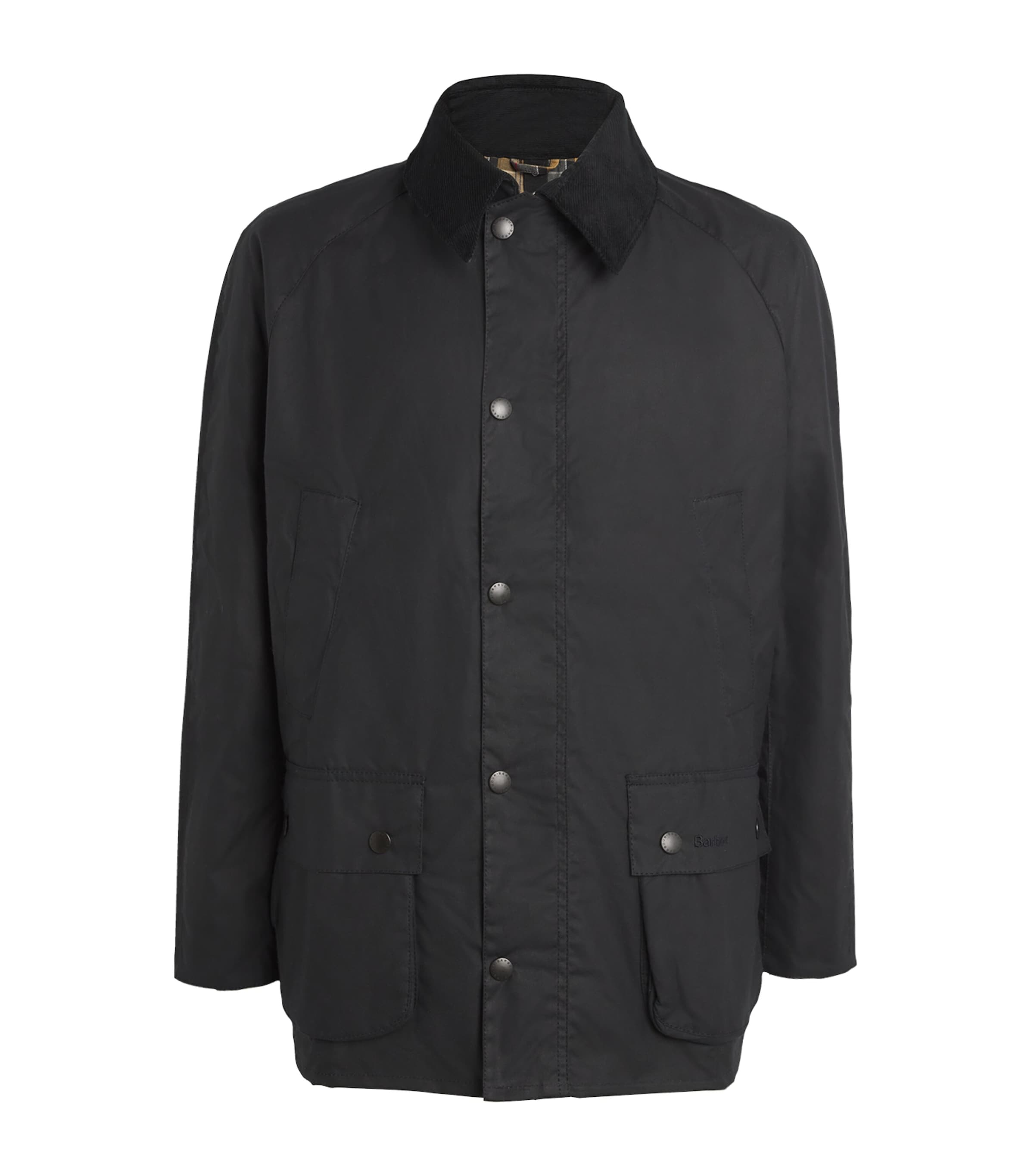 Waxed Ashby Jacket NAVY Image 1
