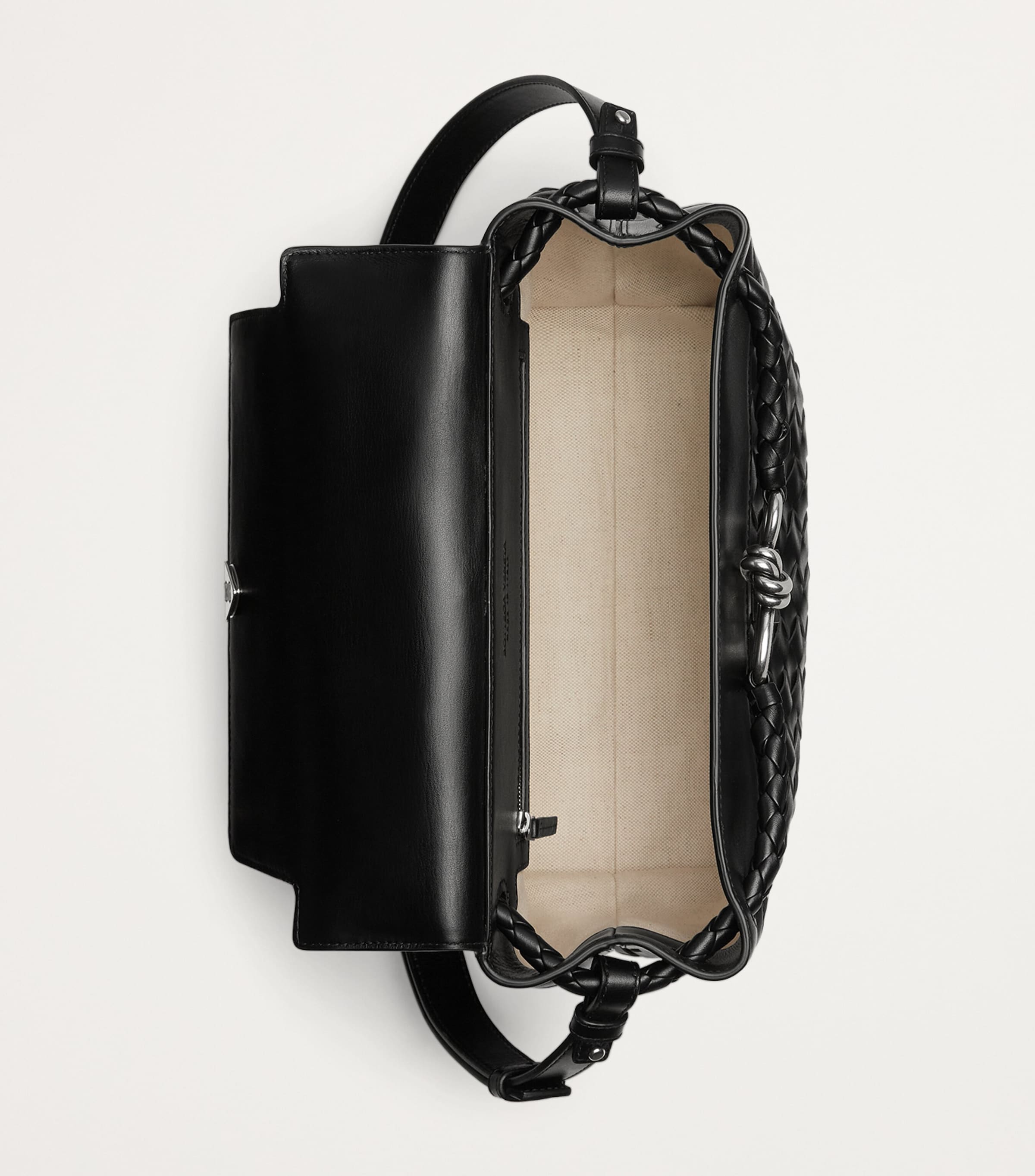 Small Leather Andiamo Messenger Bag 1208 Image 4