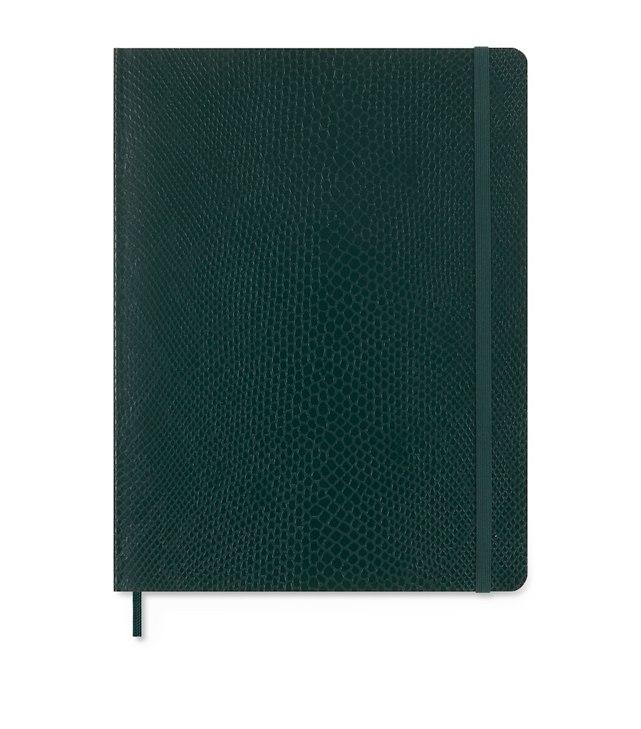 Large Precious & Ethical Vegan Notebook GREEN Image 1