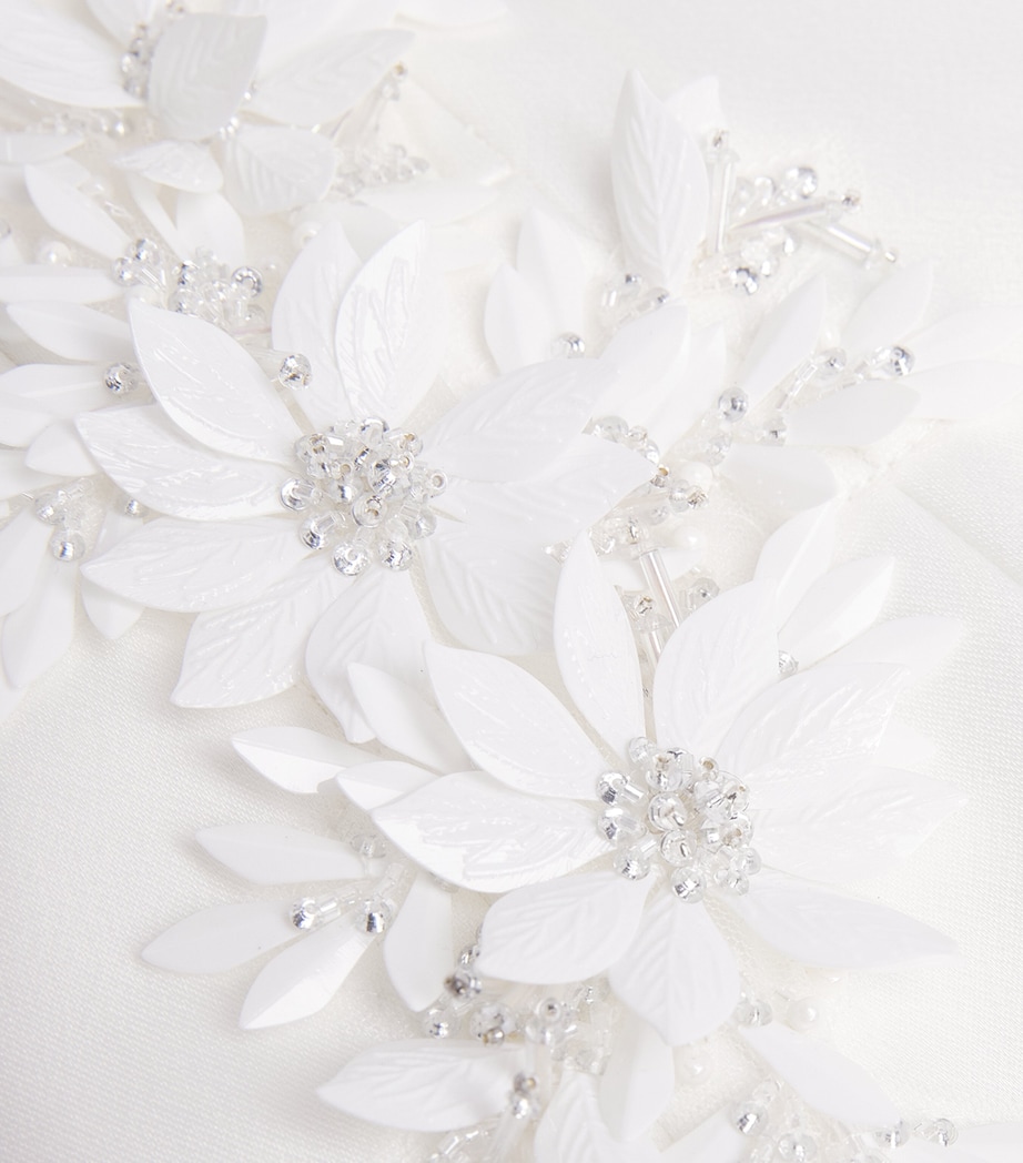 Embellished Xanthe Mini Dress IVORY Image 5