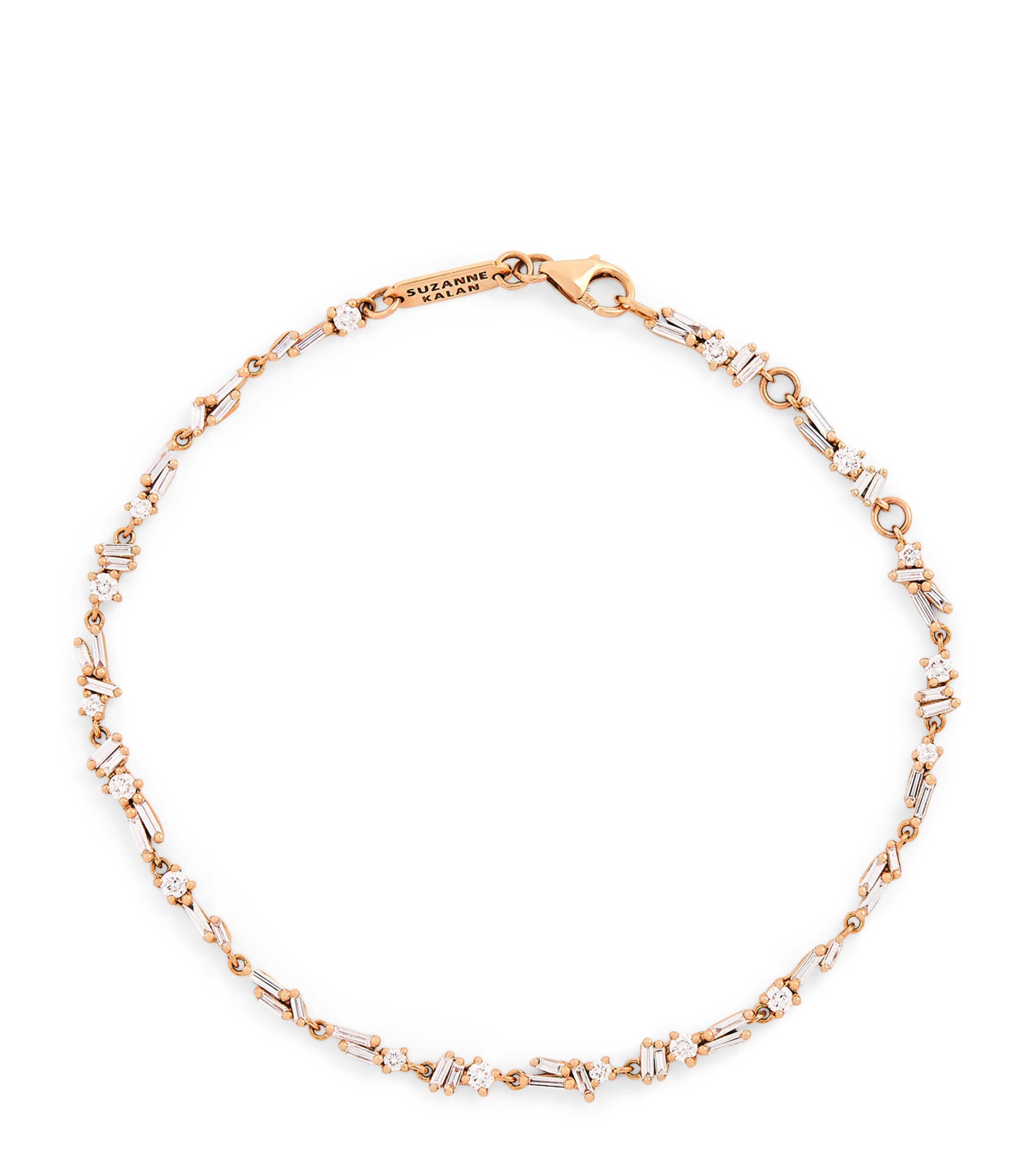 Rose Gold and Diamond Sparkler Bracelet 18K RG/WD Image 1