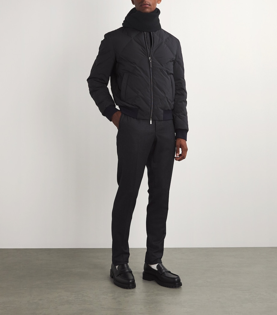 Cashmere Scarf BKAA BLACK Image 2