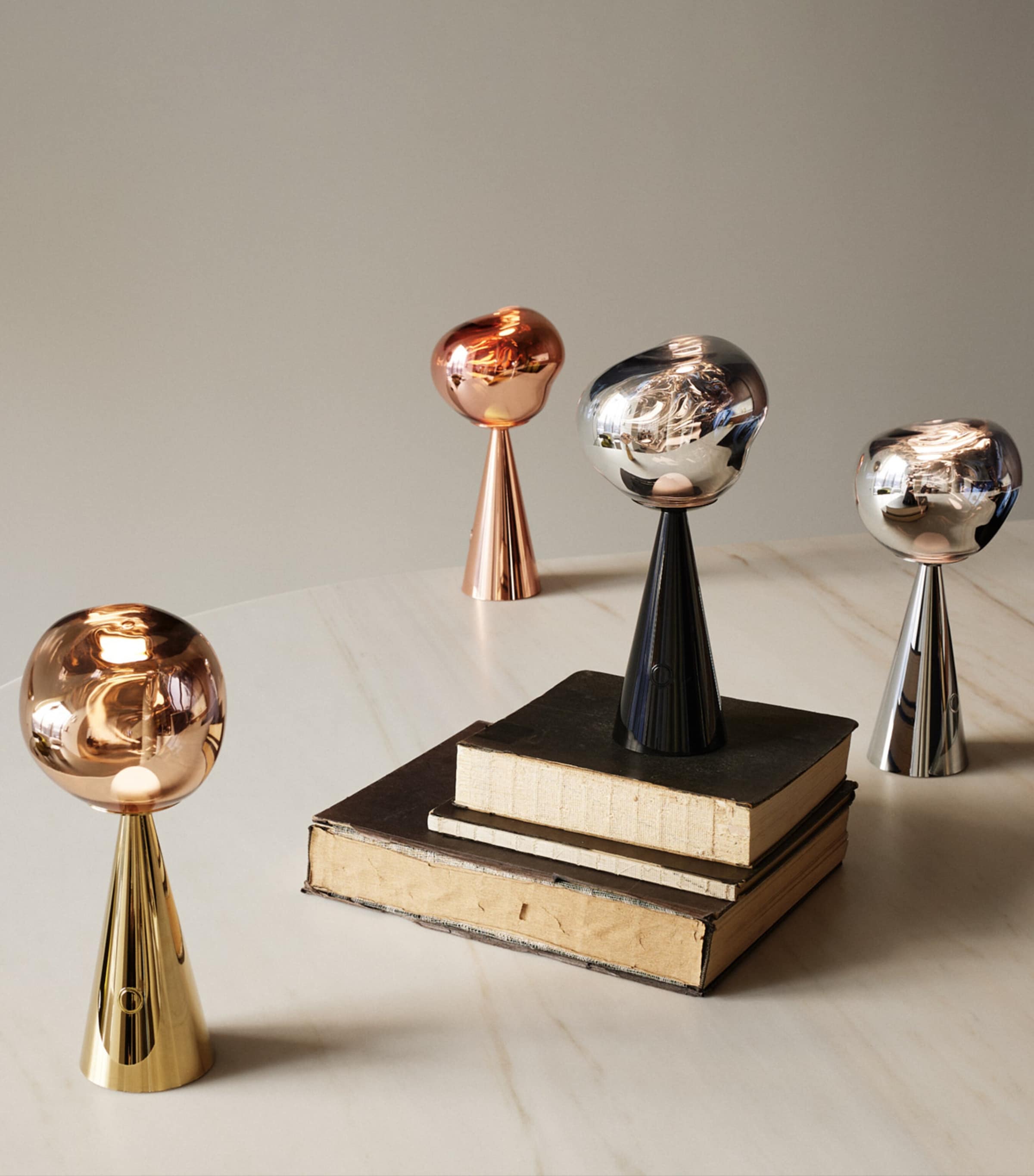 Portable Melt Table Lamp COPPER Image 4