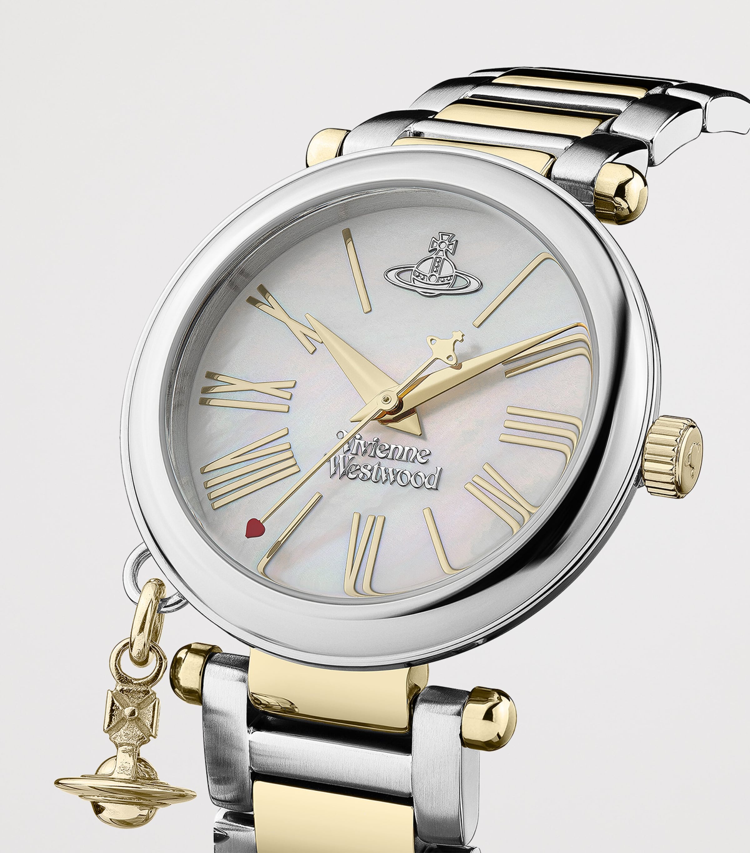 VIVIENNE WESTWOOD マザーオーブウォッチ Vivienne Westwood Stainless Steel Mother Orb Watch 32mm