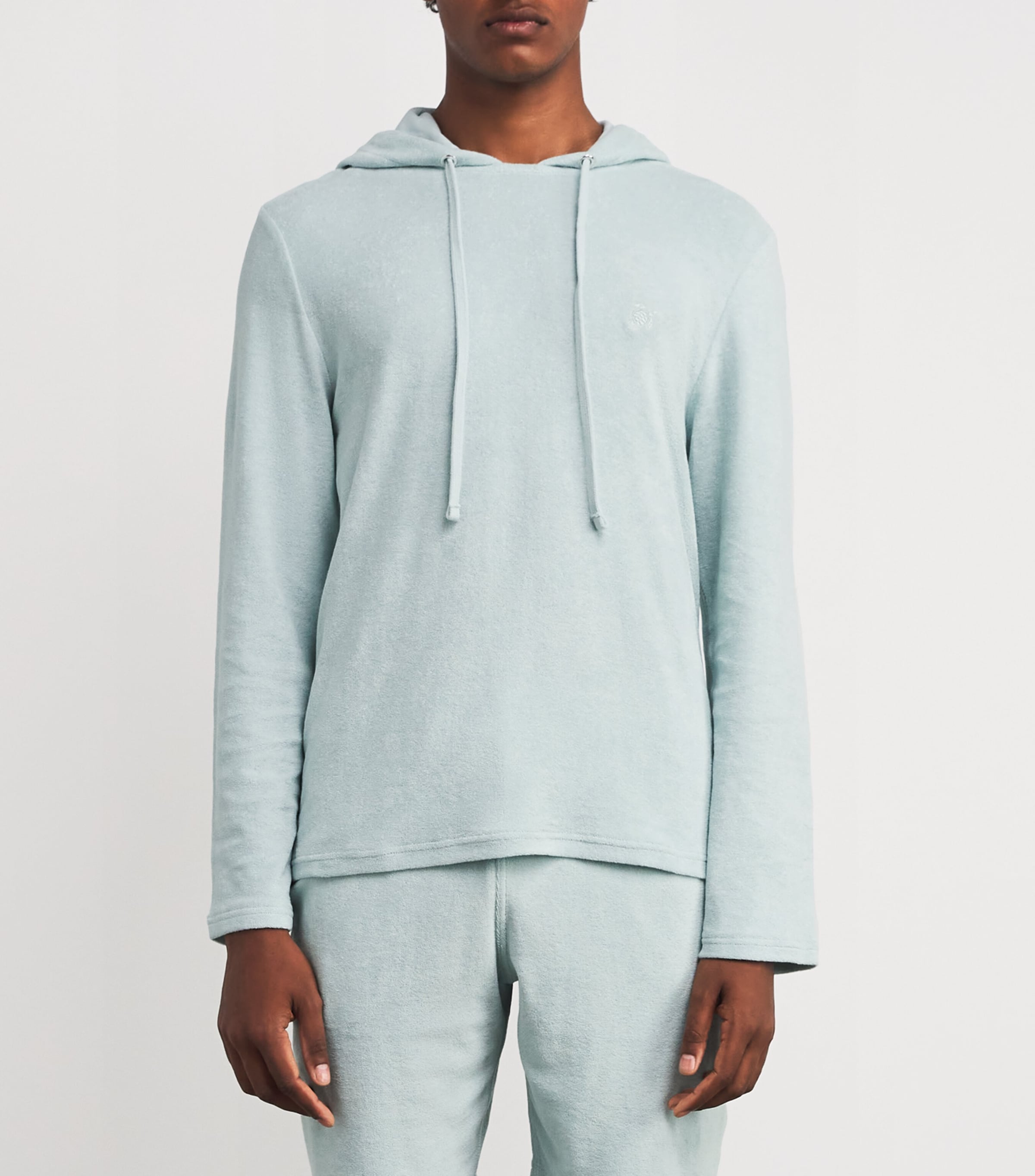 Terry Cotton Therapy Hoodie 315-PACIFIC Image 3