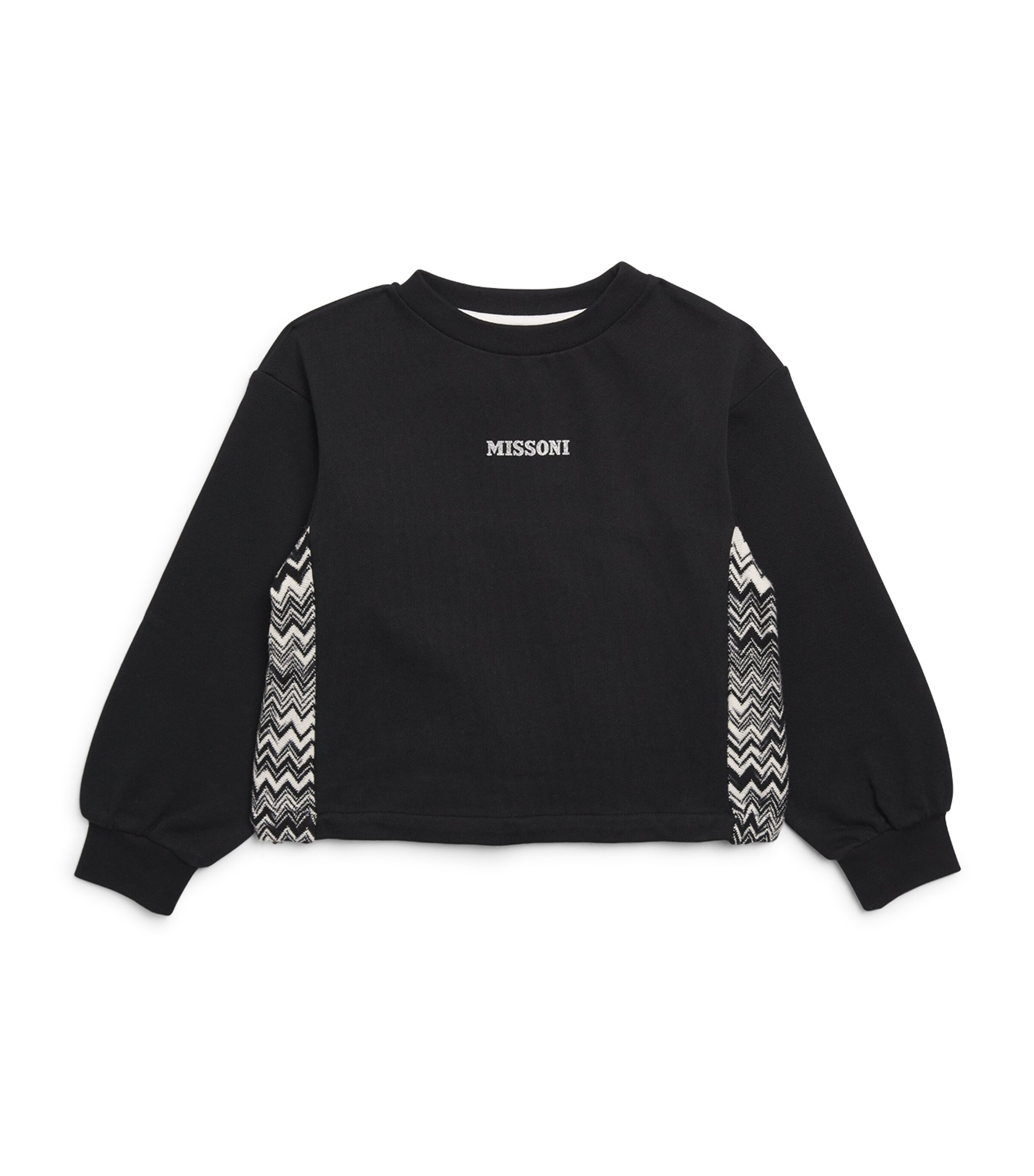 Missoni Kids Cotton Zigzag Sweatshirt (4-14 Years) Image 1