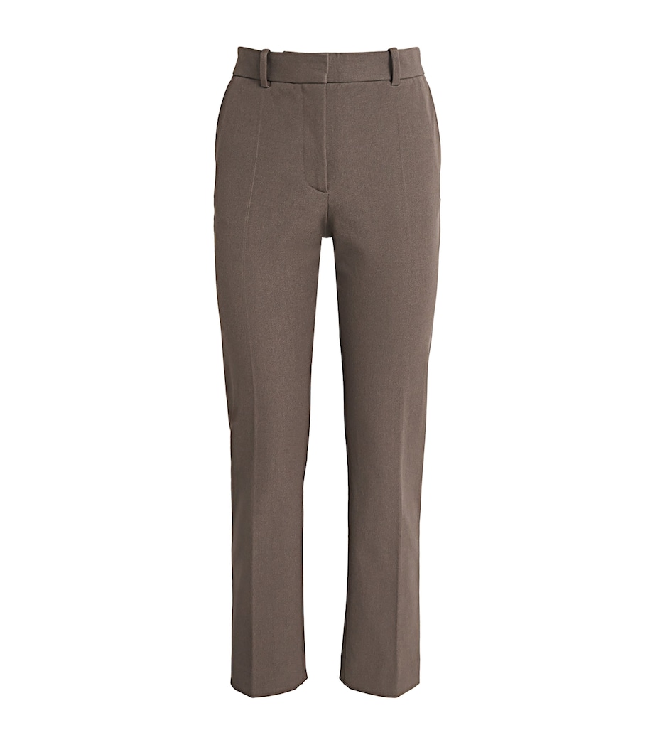 Stretch-Gabardine Coleman Trousers MUSHROOM Image 1