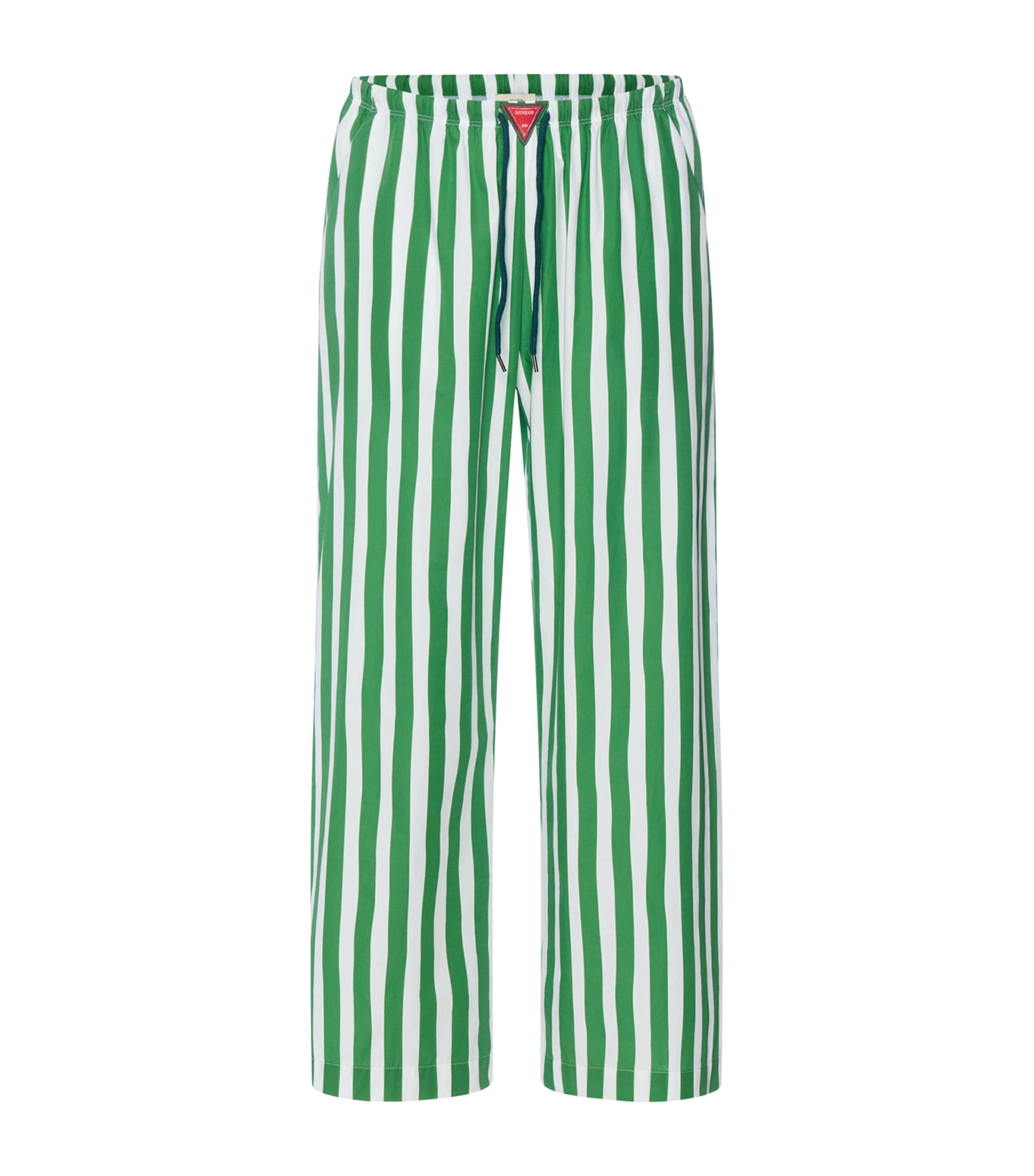 Hanro Womens x Charlotte Adam Stripe Lounge Trousers Souvenir Stripes Image 1