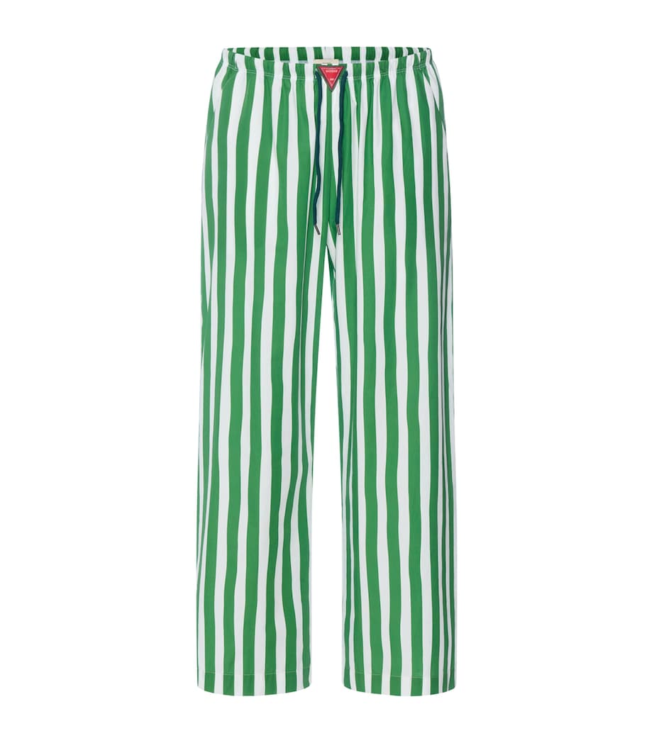 Hanro Womens x Charlotte Adam Stripe Lounge Trousers Souvenir Stripes Image 1