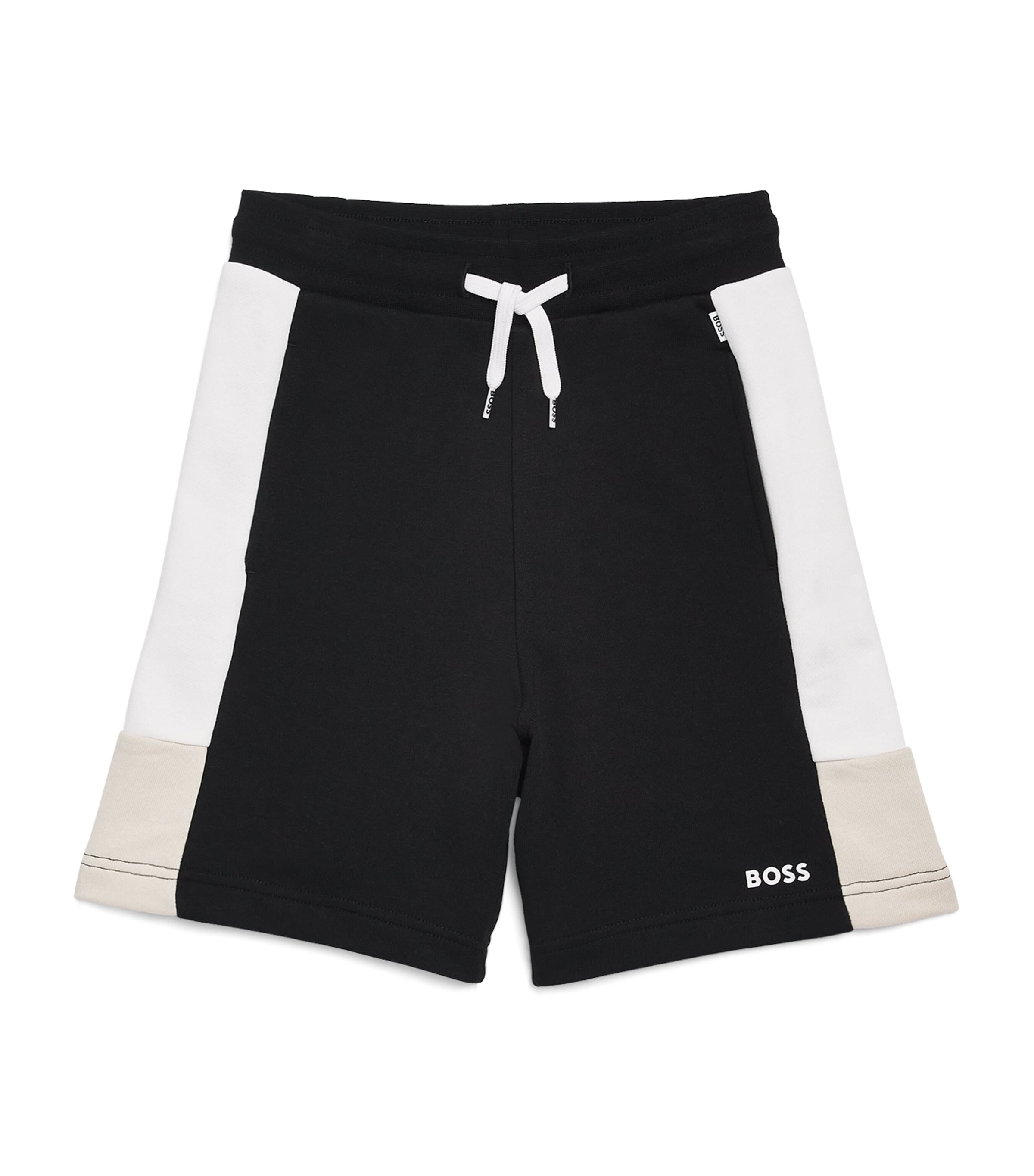 Bosswear Colour-block Bermuda Shorts In Black