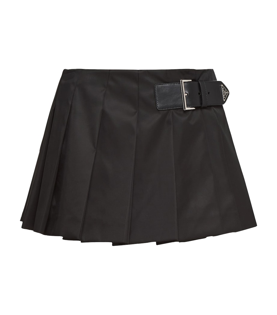 Re-Nylon Pleated Mini Skirt F0002 Image 1