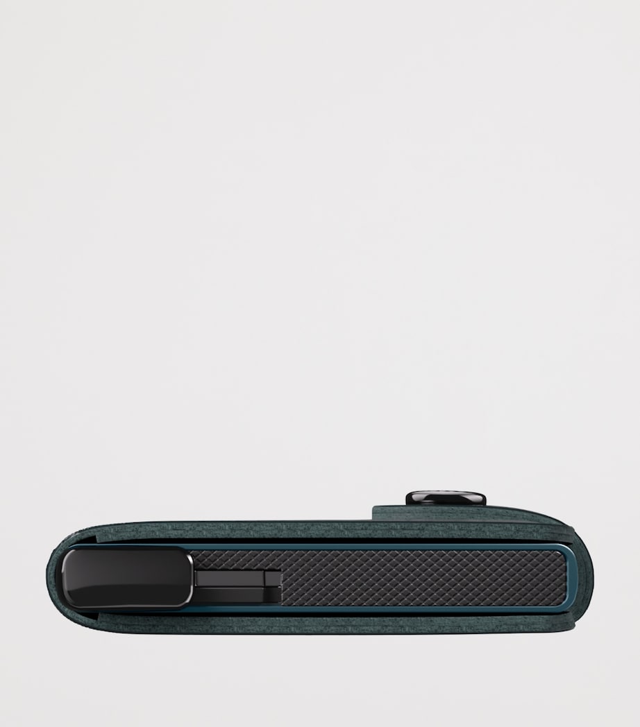 Leather Miniwallet BOTTLE GREEN Image 5