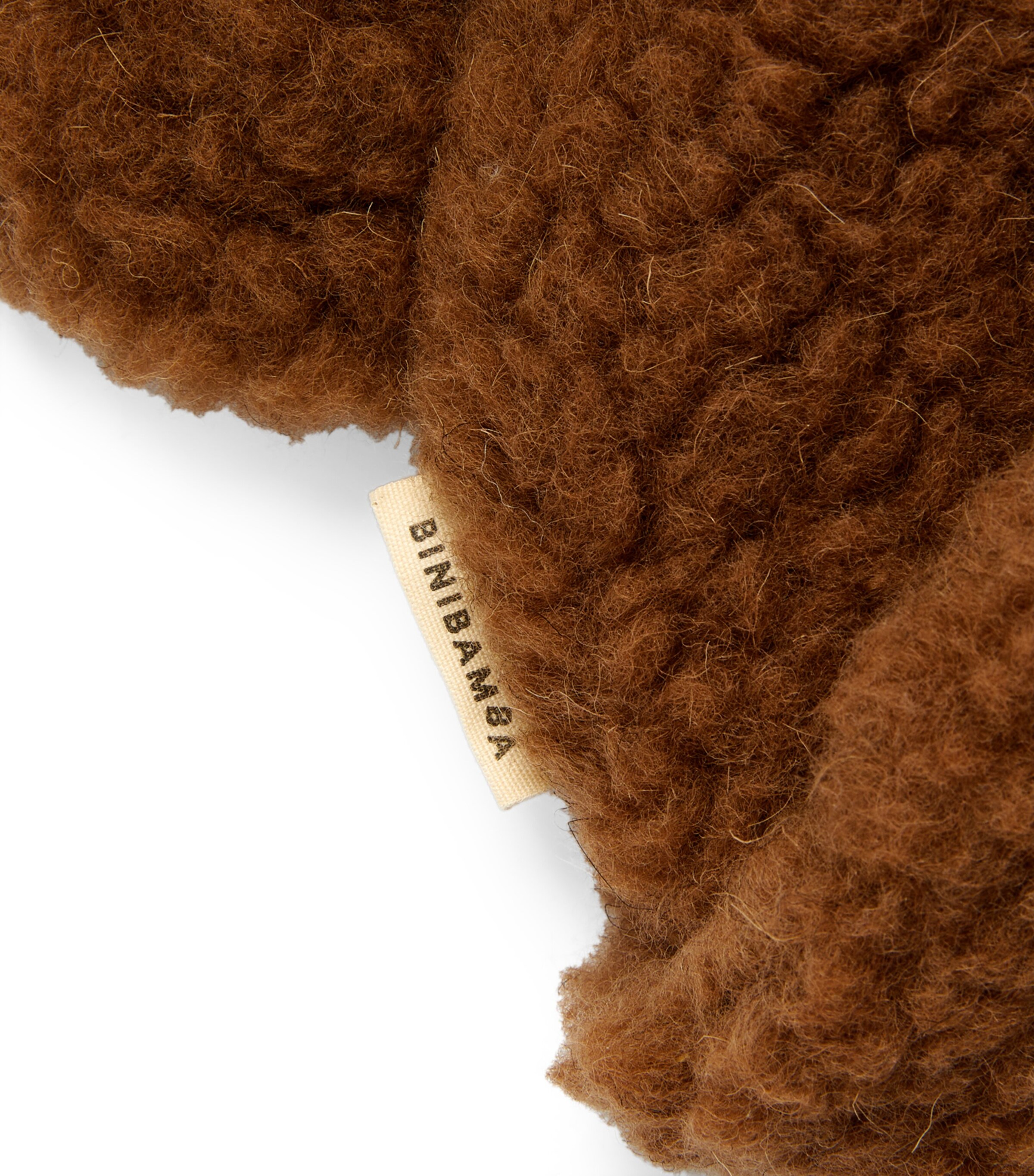 Binibamba Merino Wool Teddy Hat Bruno Image 3