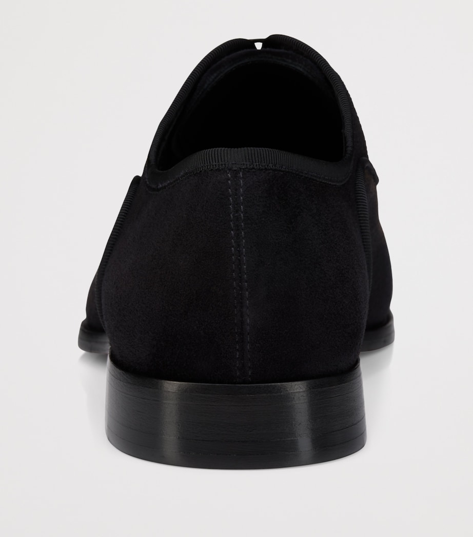 Greggory Leather-Blend Oxford Shoes BK01 Image 3