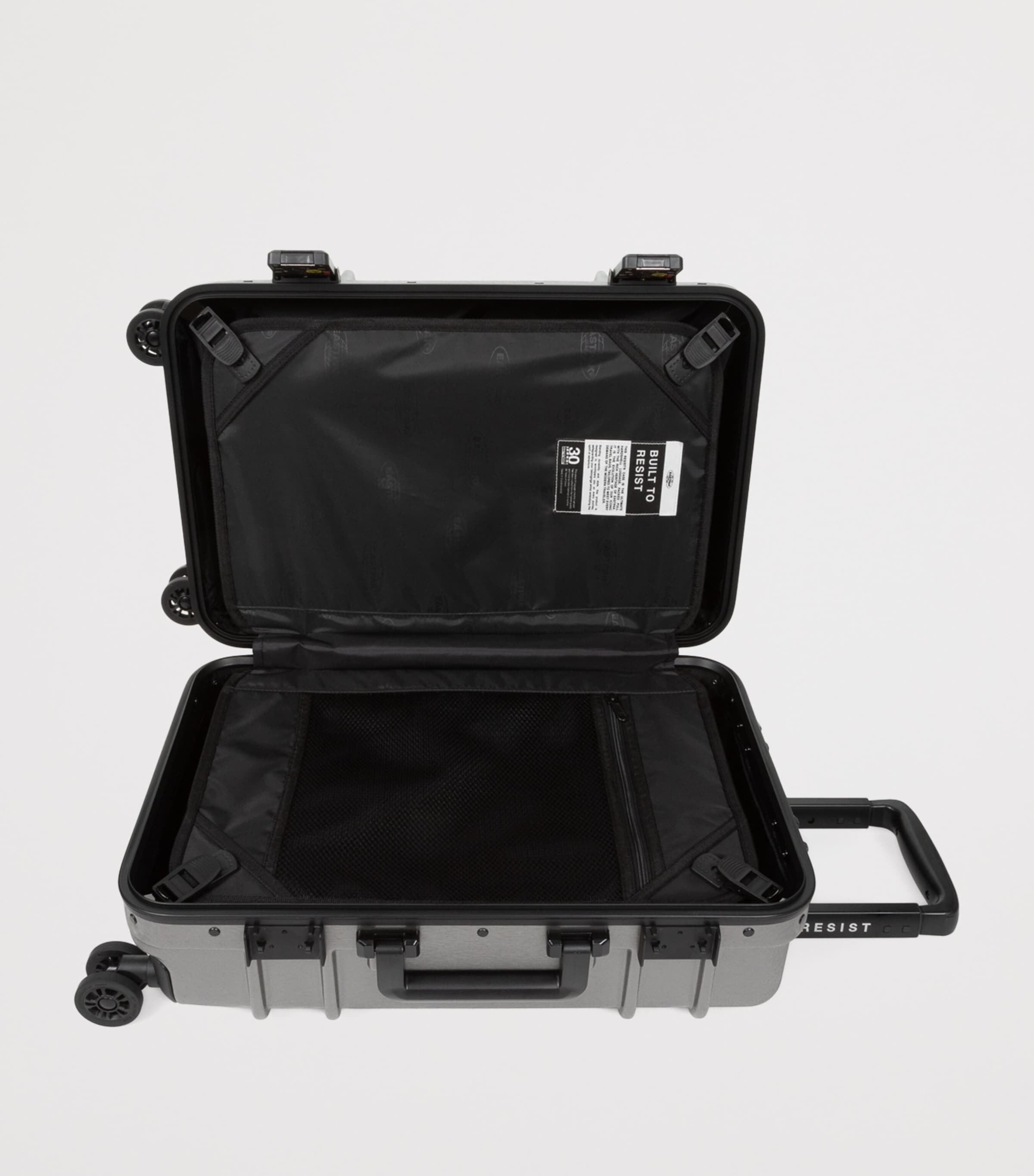 Eastpak Resist'r Cabin Suitcase (55cm) Brushed Metal Image 2