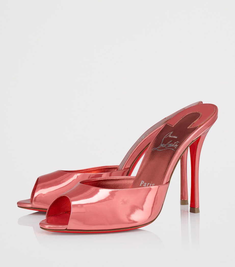Christian Louboutin Me Dolly Patent Leather Mules 100 Image 3