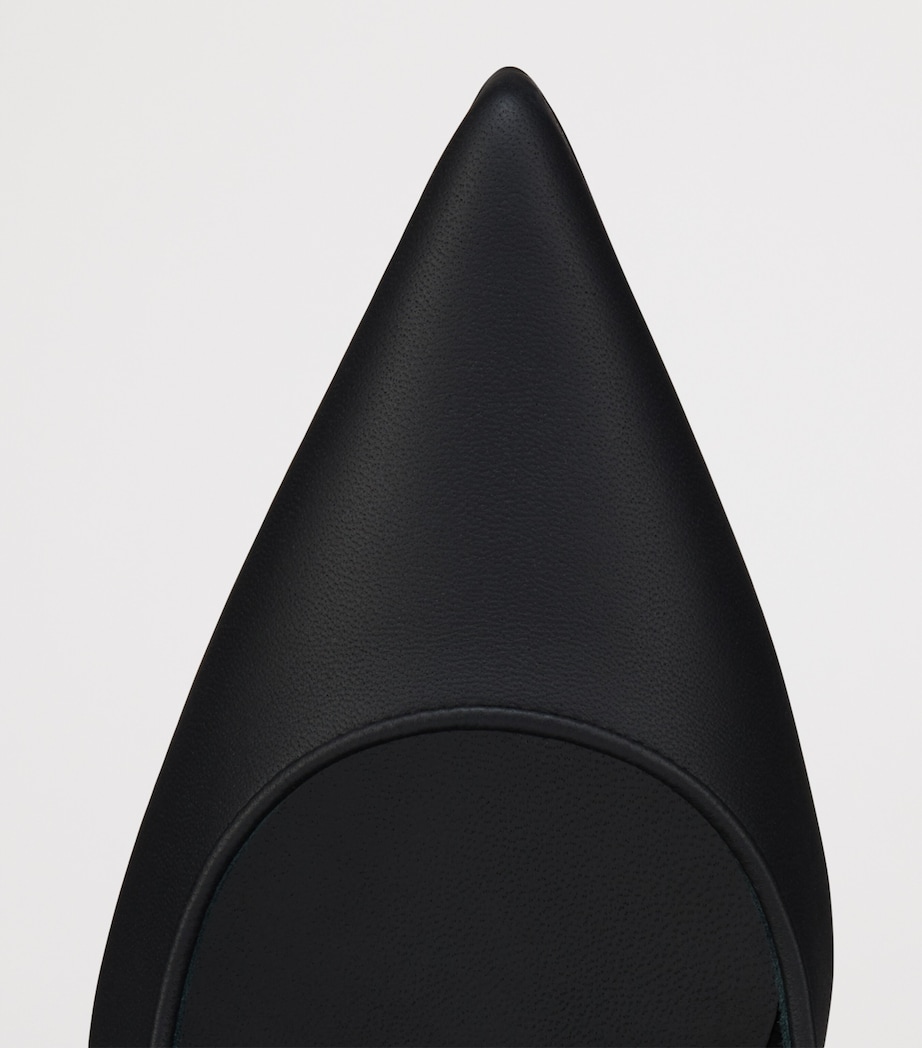 Sporty Kate Leather Slingback Pumps 85 B439 Image 3