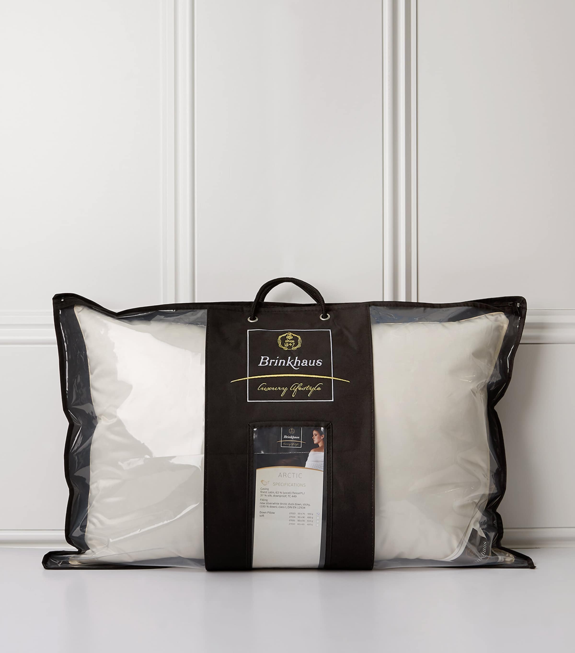 Brinkhaus Arctic Duck Down Pillow In Ivory