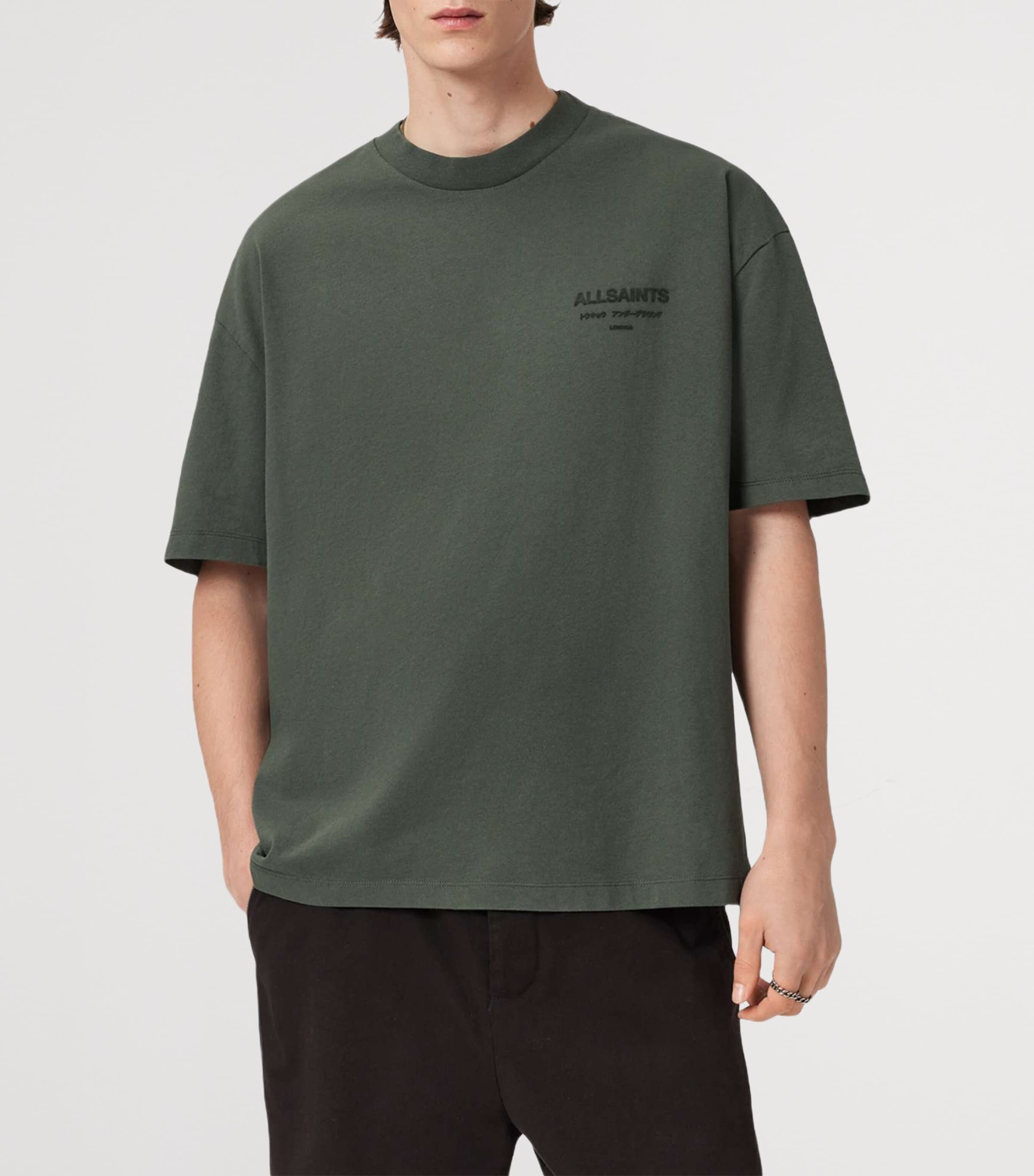 Organic Cotton Xander T-Shirt GARNET GREEN Image 5