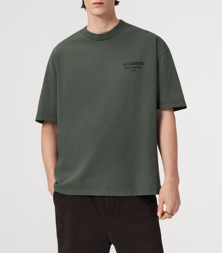 Organic Cotton Xander T-Shirt GARNET GREEN Image 5