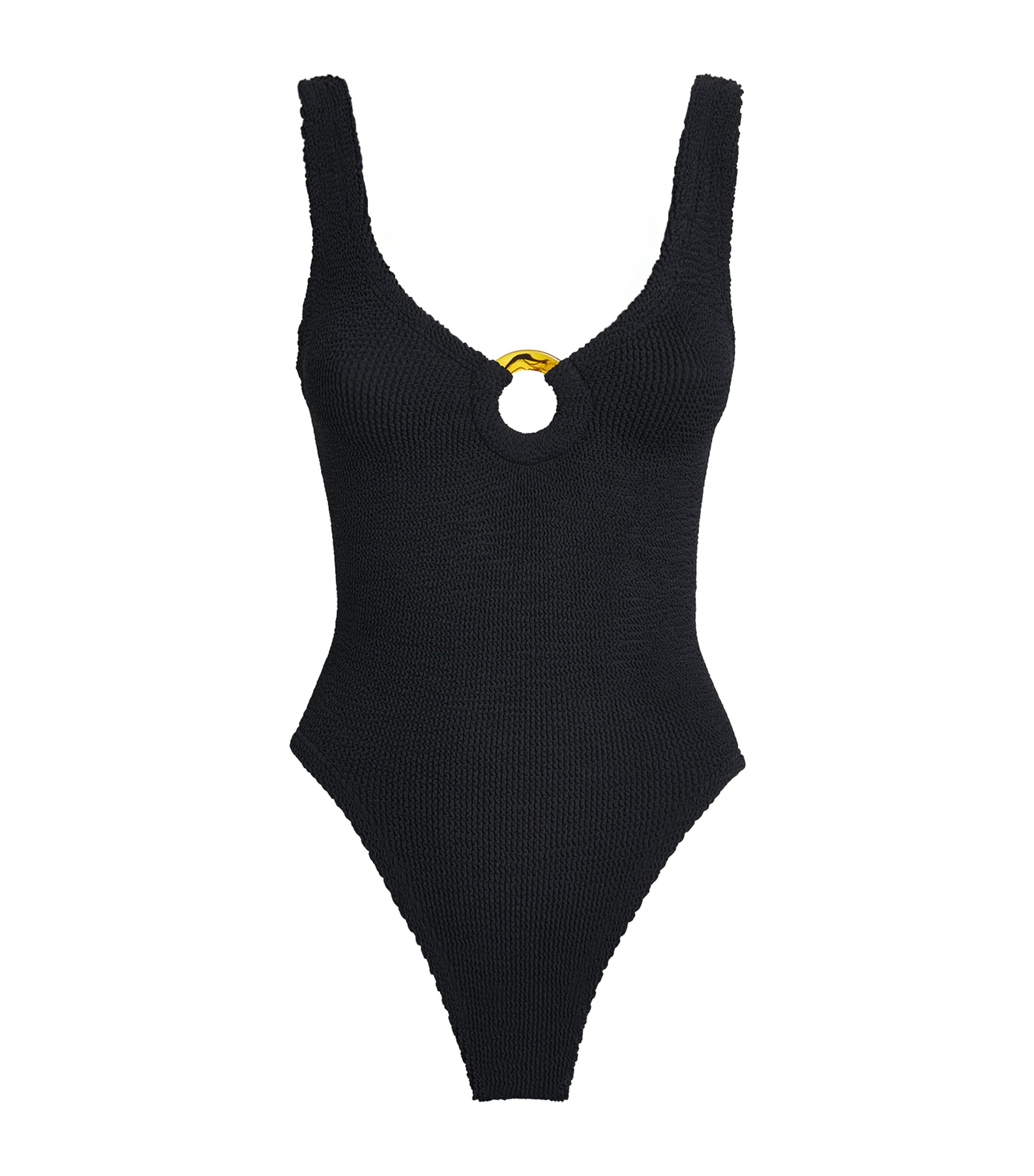 Celine Plunge Swimsuit BLACK Image 1