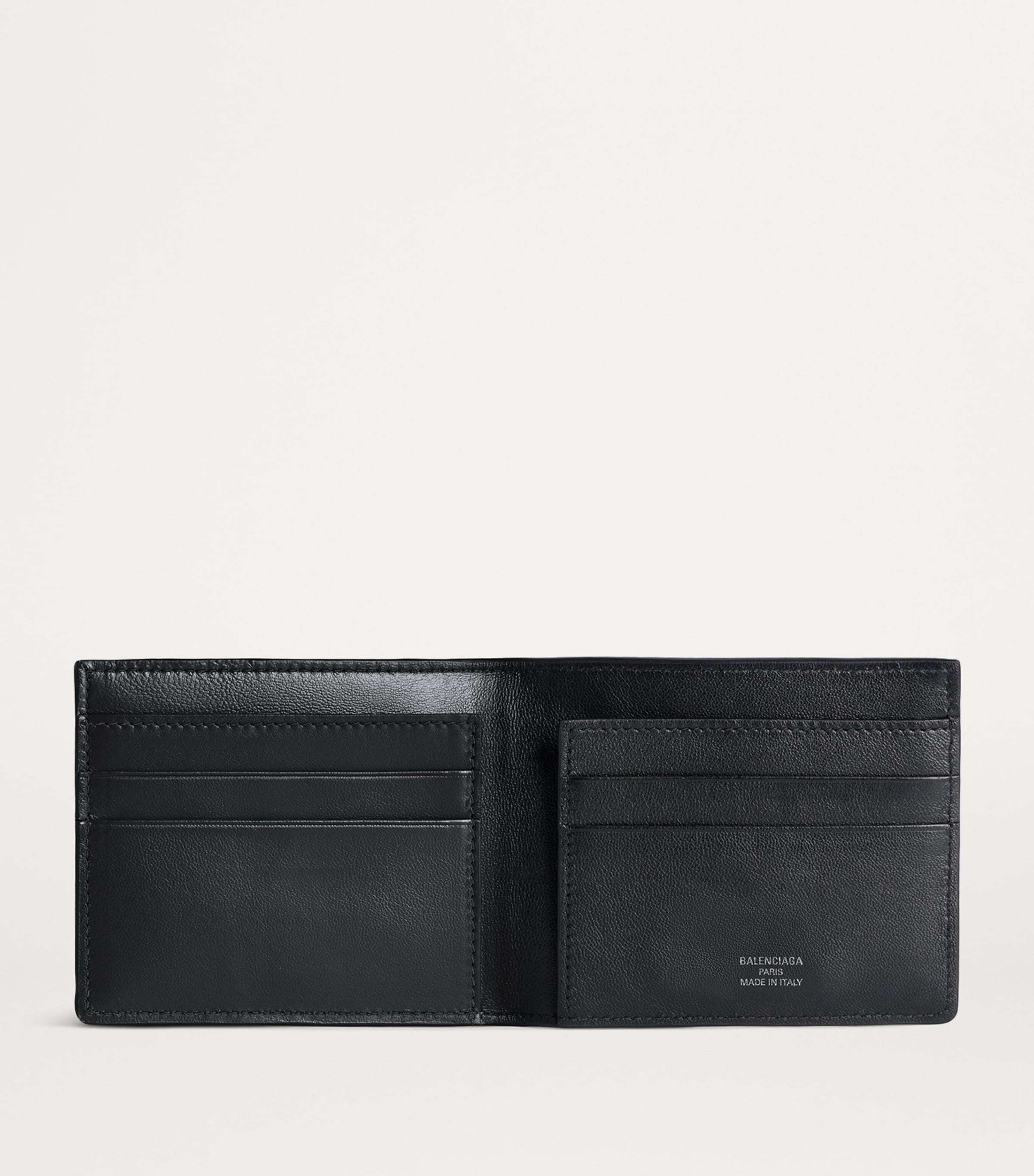 Balenciaga Leather Rodeo Bifold Wallet | Harrods US