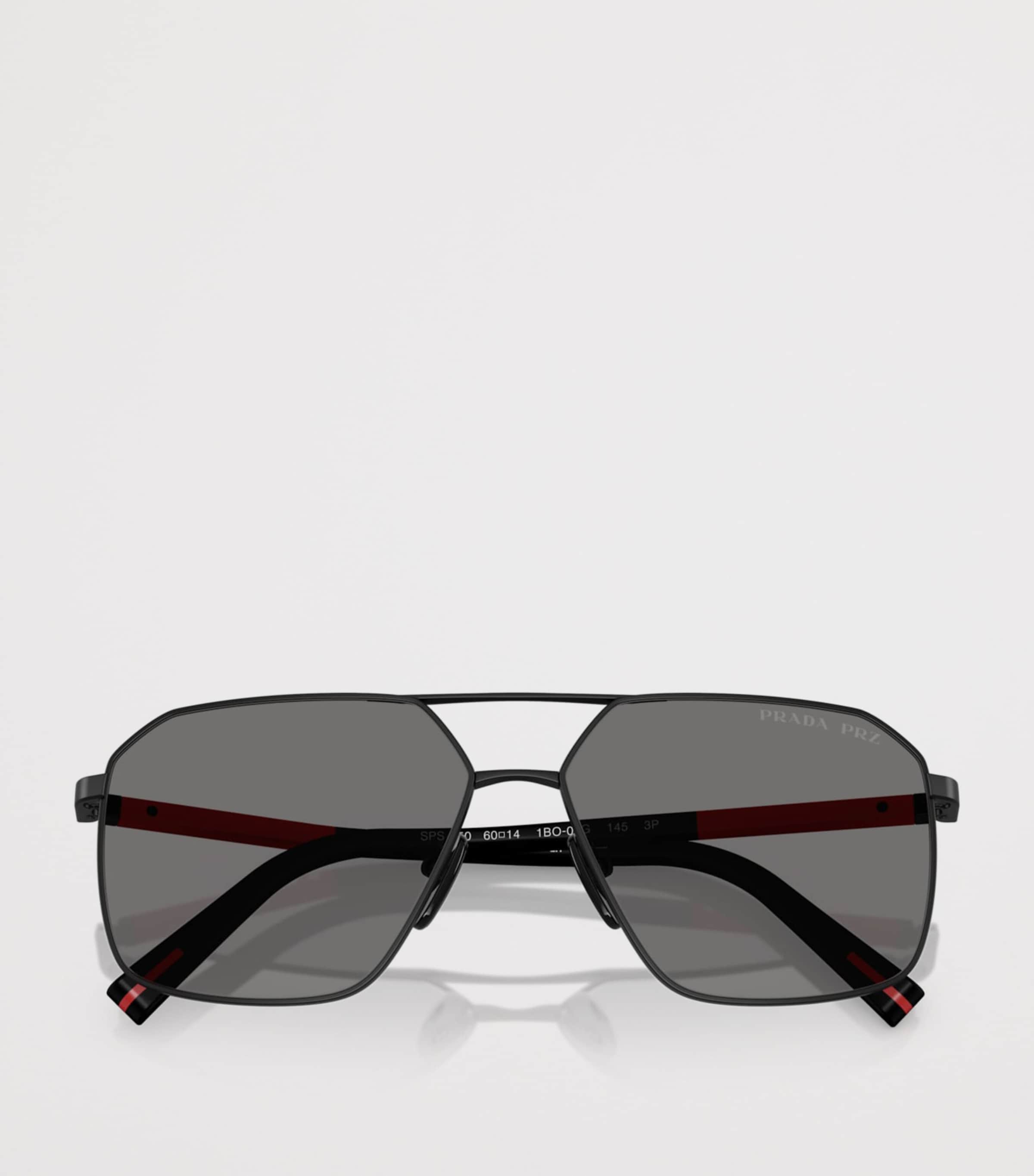 Prada Linea Rossa Metal A50S Aviator Sunglasses Image 5