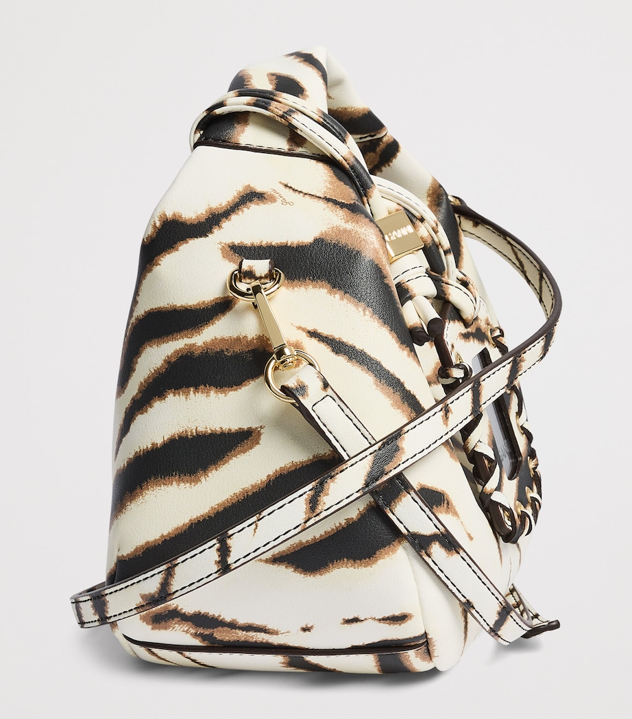 GANNI Mini Zebra Shoulder Bag Egret Image 6