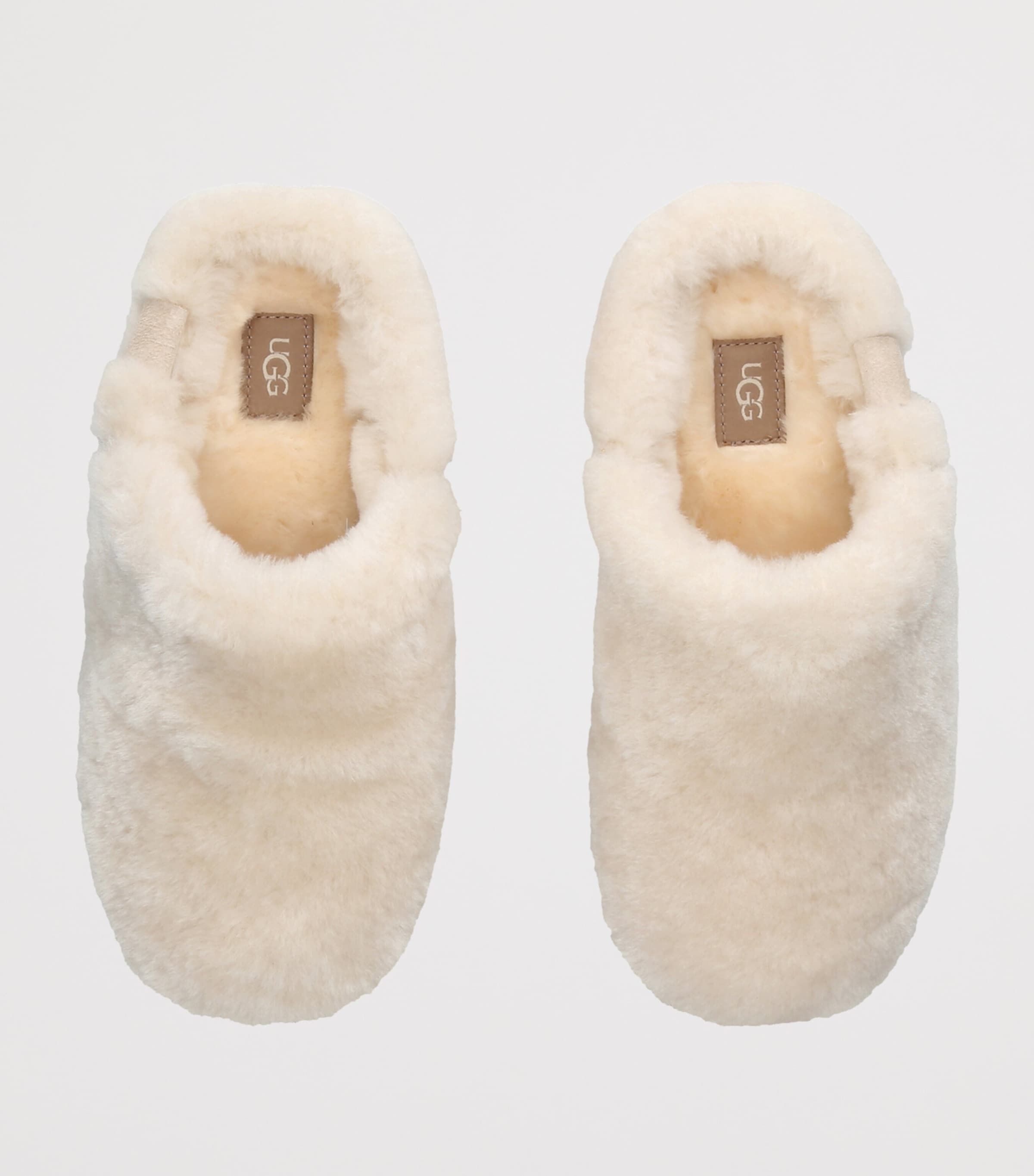UGG Fluffed Elea Slippers Beige Image 3