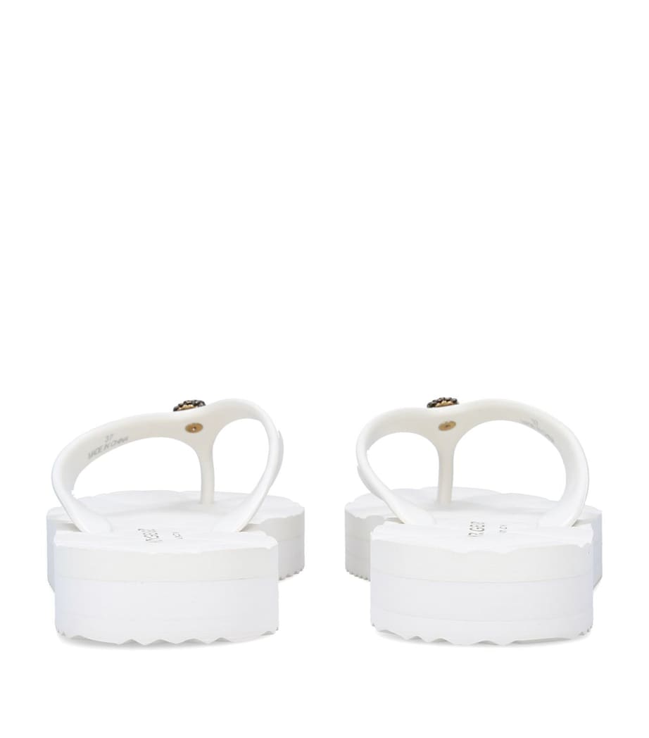 Kensington Q Flip Flops BONE Image 2