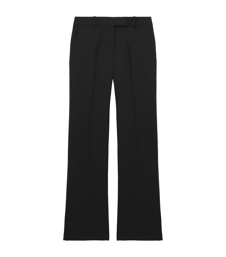 Wool Kickback Trousers 1000 Image 1