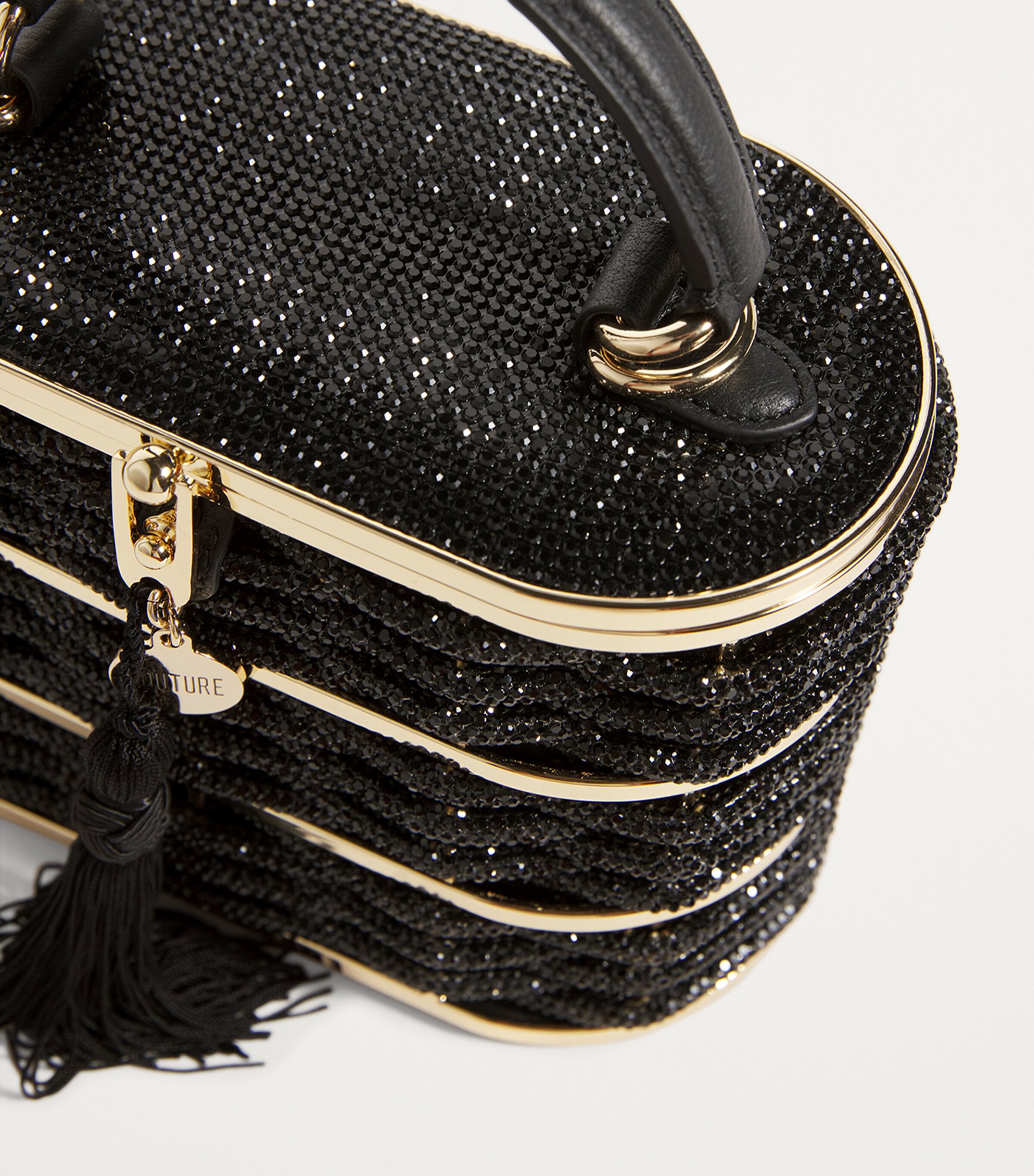 Willow Basket Top-Handle Bag CJET-CHAMPA GNE JET Image 6