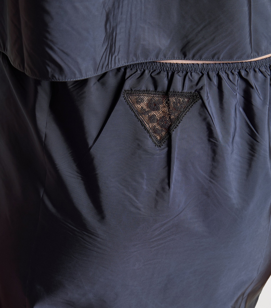 Re-Nylon Pencil Skirt F0V41 Image 6