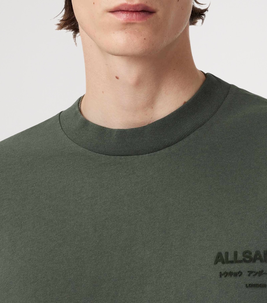 Organic Cotton Xander T-Shirt GARNET GREEN Image 7