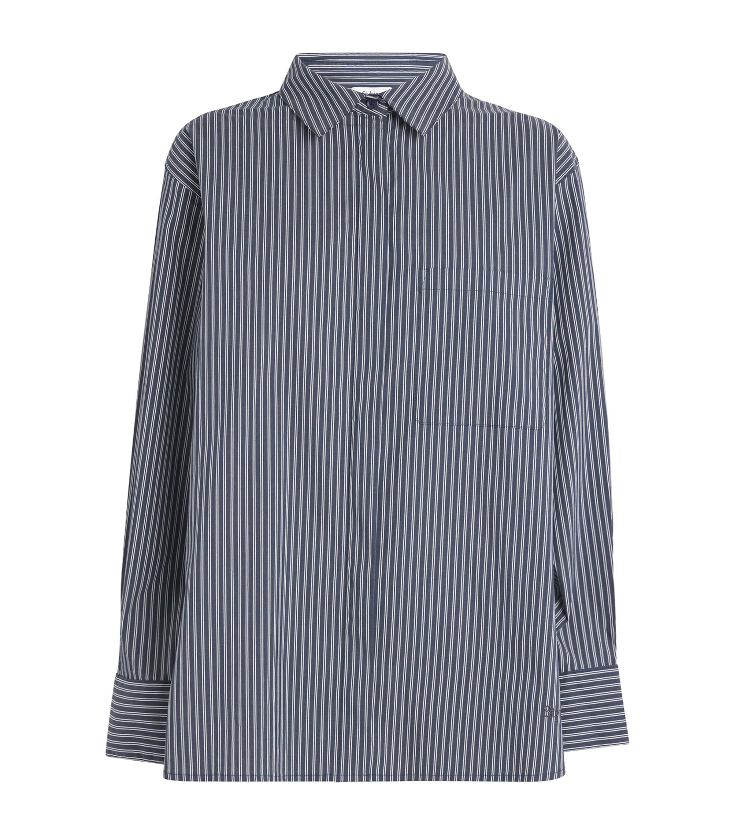 Stylein Stripe Jansell Shirt In Blue