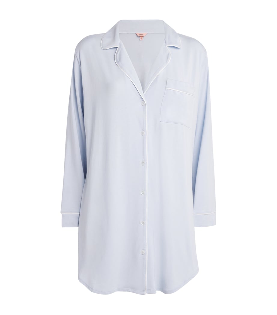 Gisele Sleep Shirt ICE BLUE/IVORY Image 1